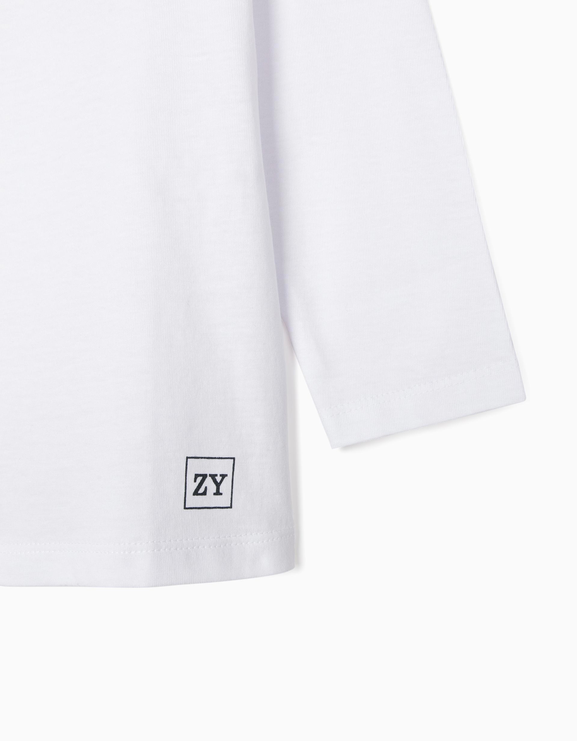 P2 TSHIRT LS JERSEY, WHITE1, 13/14