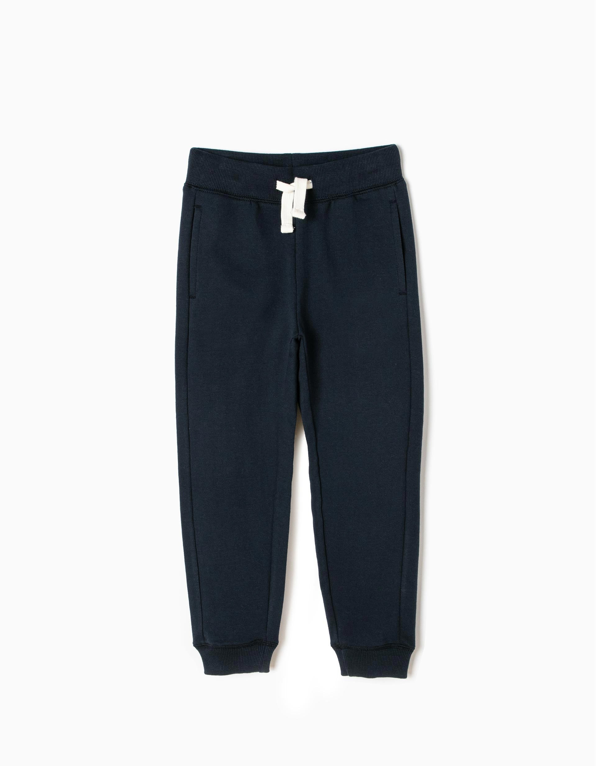 PANTS FLEECE, DARK BLUE, 11/12