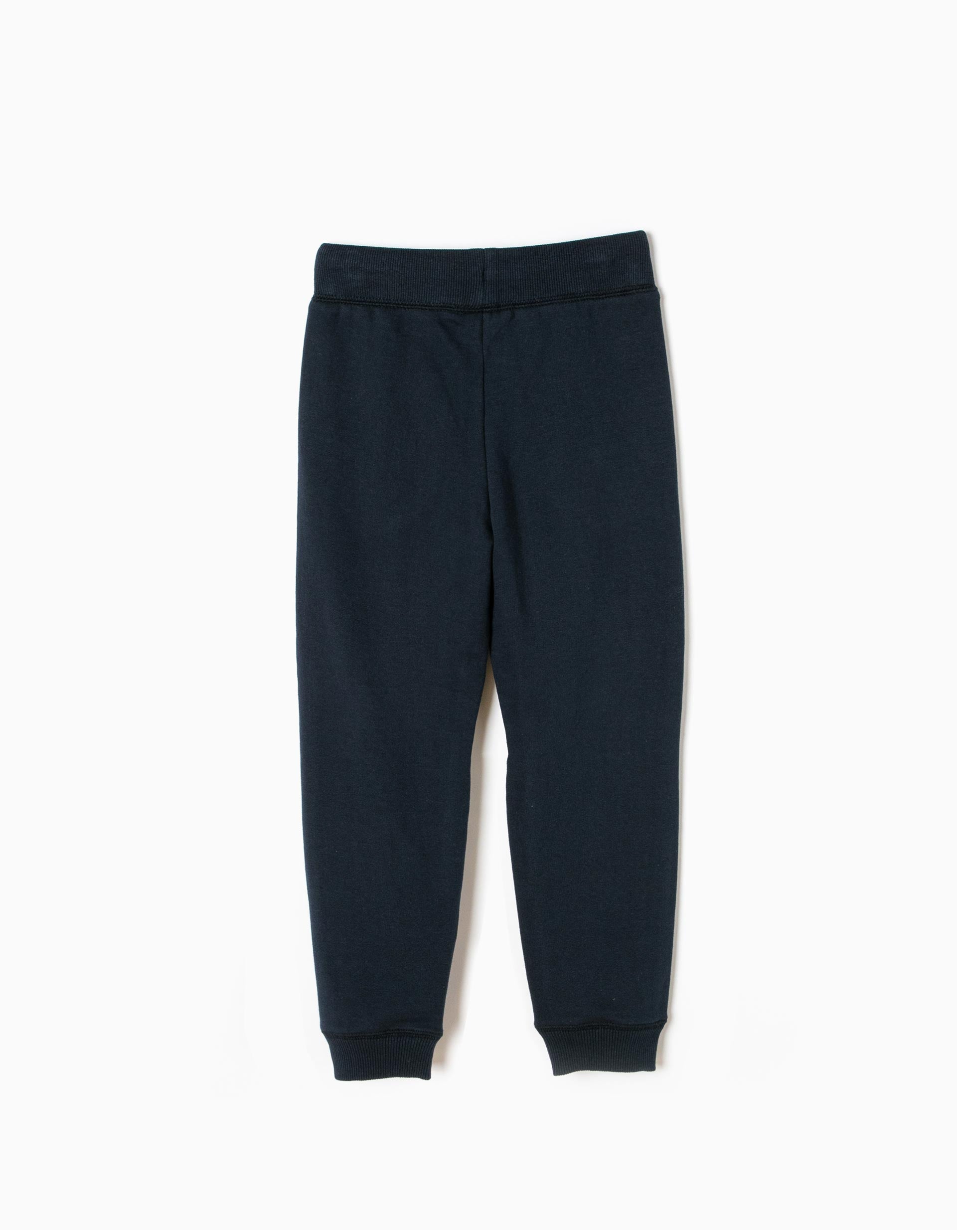 PANTS FLEECE, DARK BLUE, 11/12