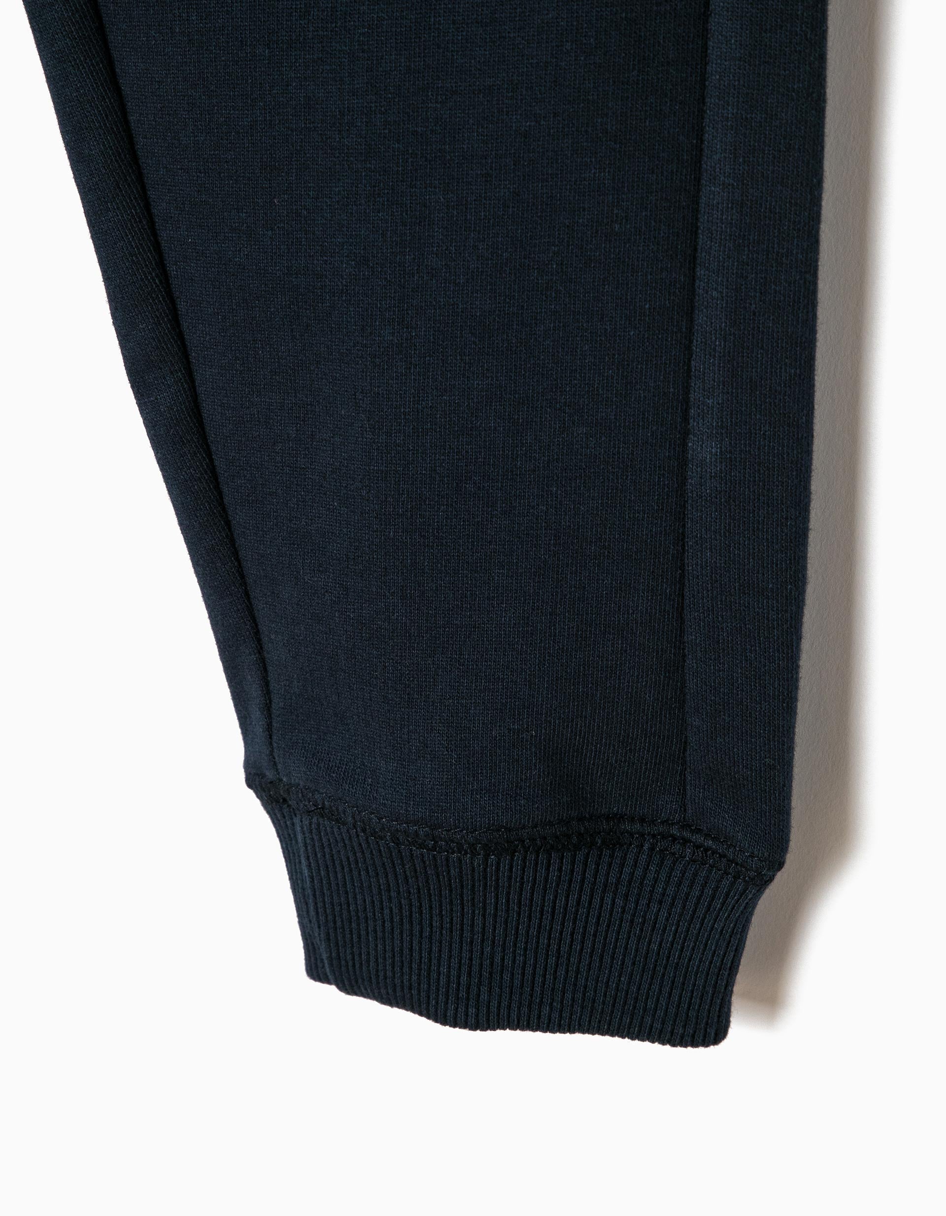 PANTS FLEECE, DARK BLUE, 11/12