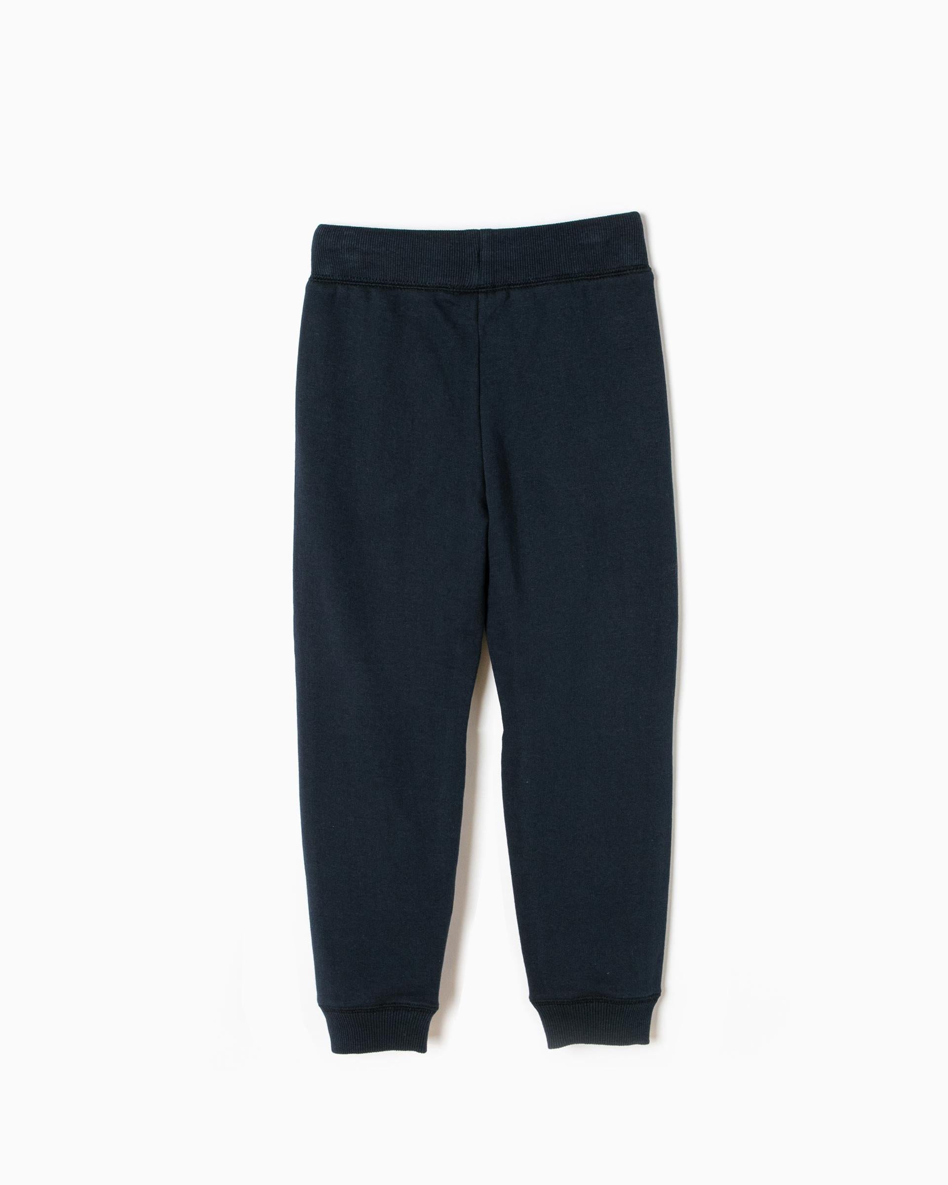 Cotton Joggers for Boys, Dark Blue