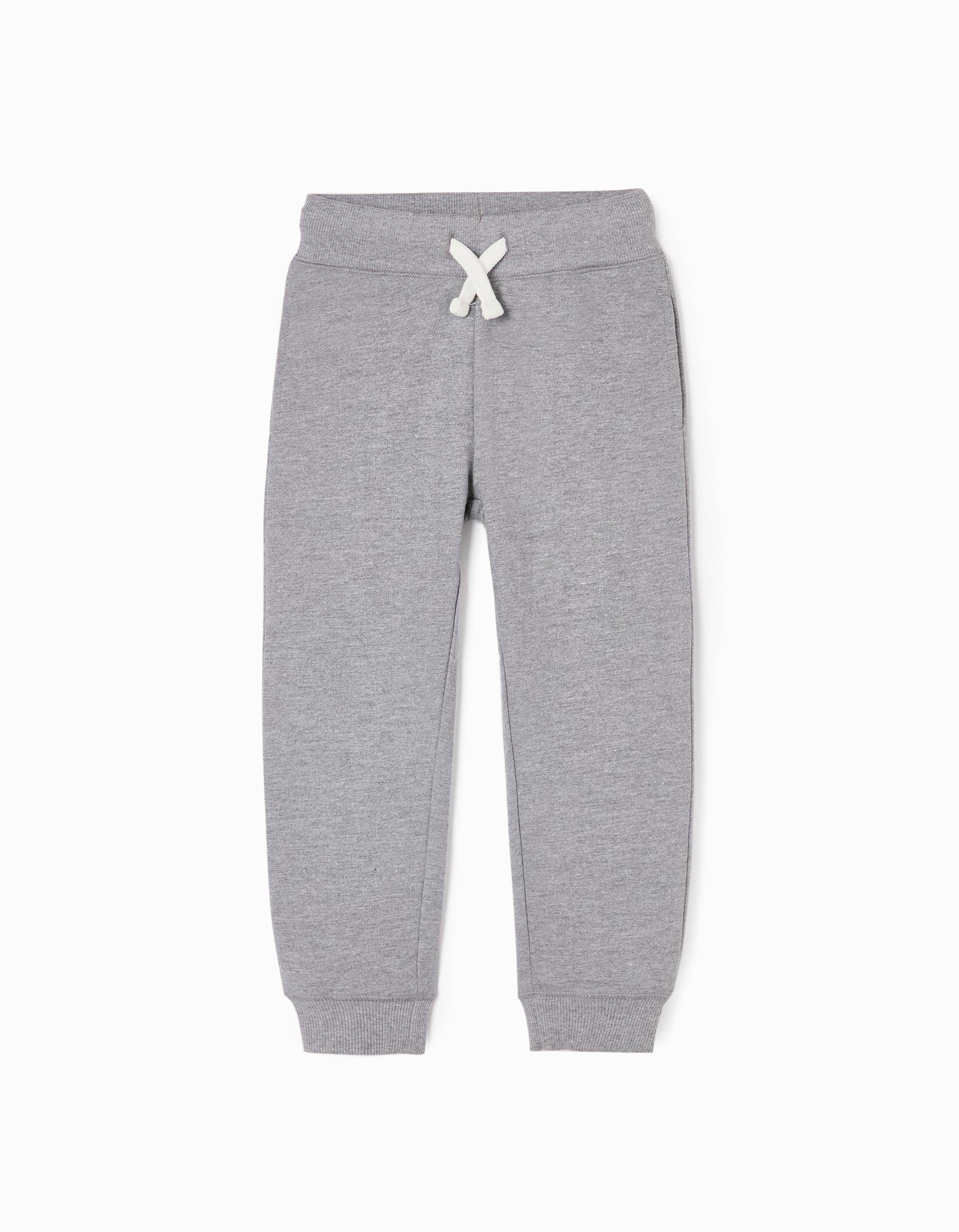 PANTS FLEECE, GREY, 11/12