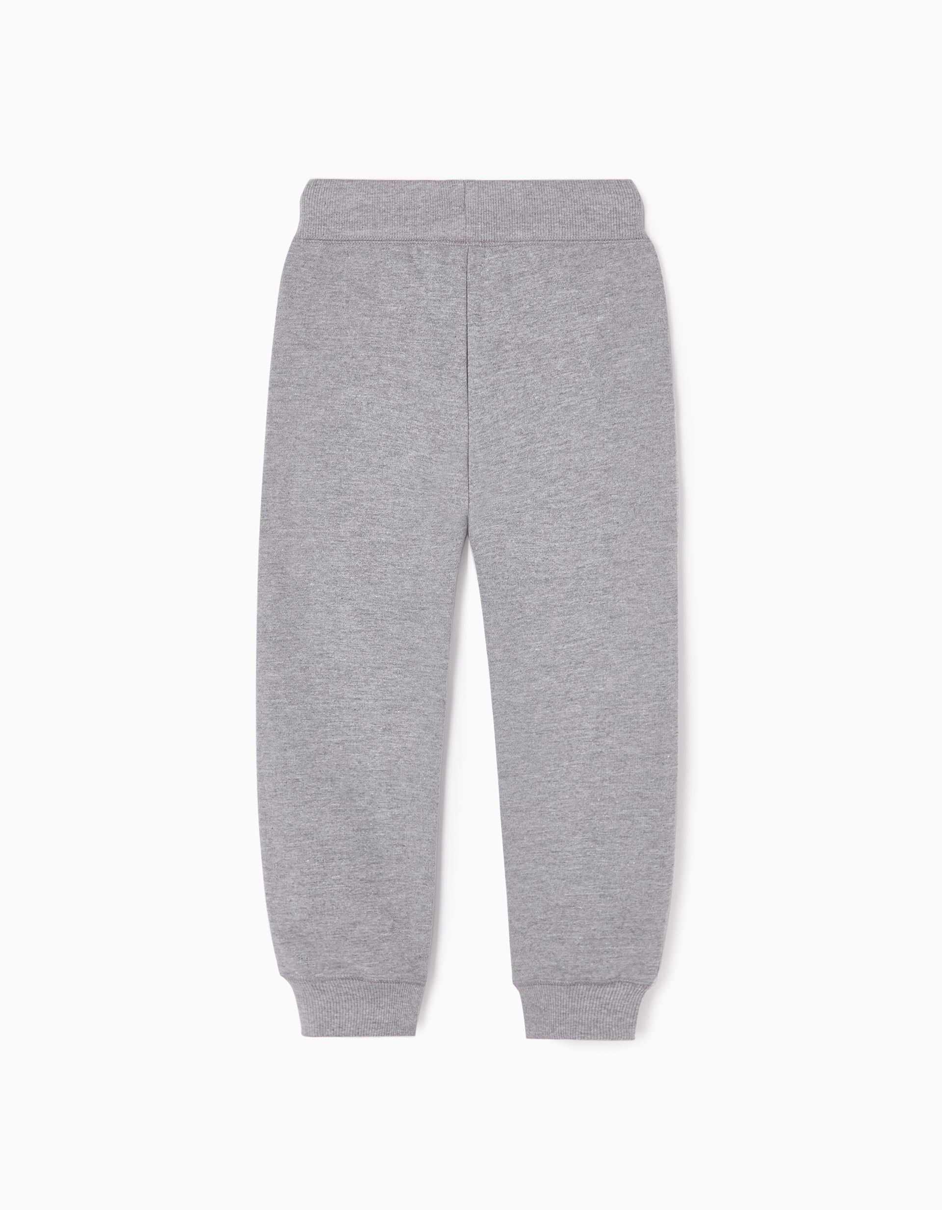 PANTS FLEECE, GREY, 11/12