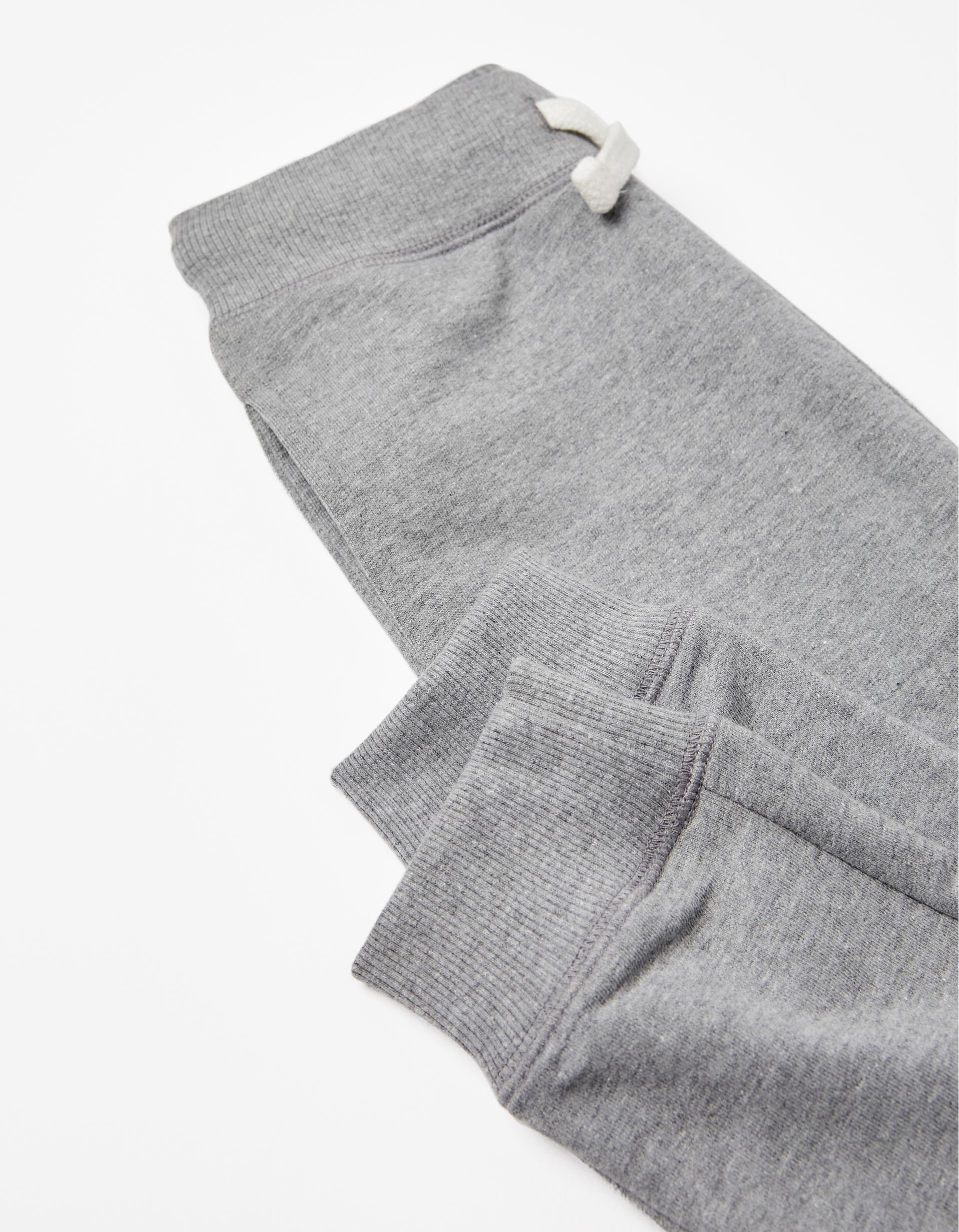 PANTS FLEECE, GREY, 11/12