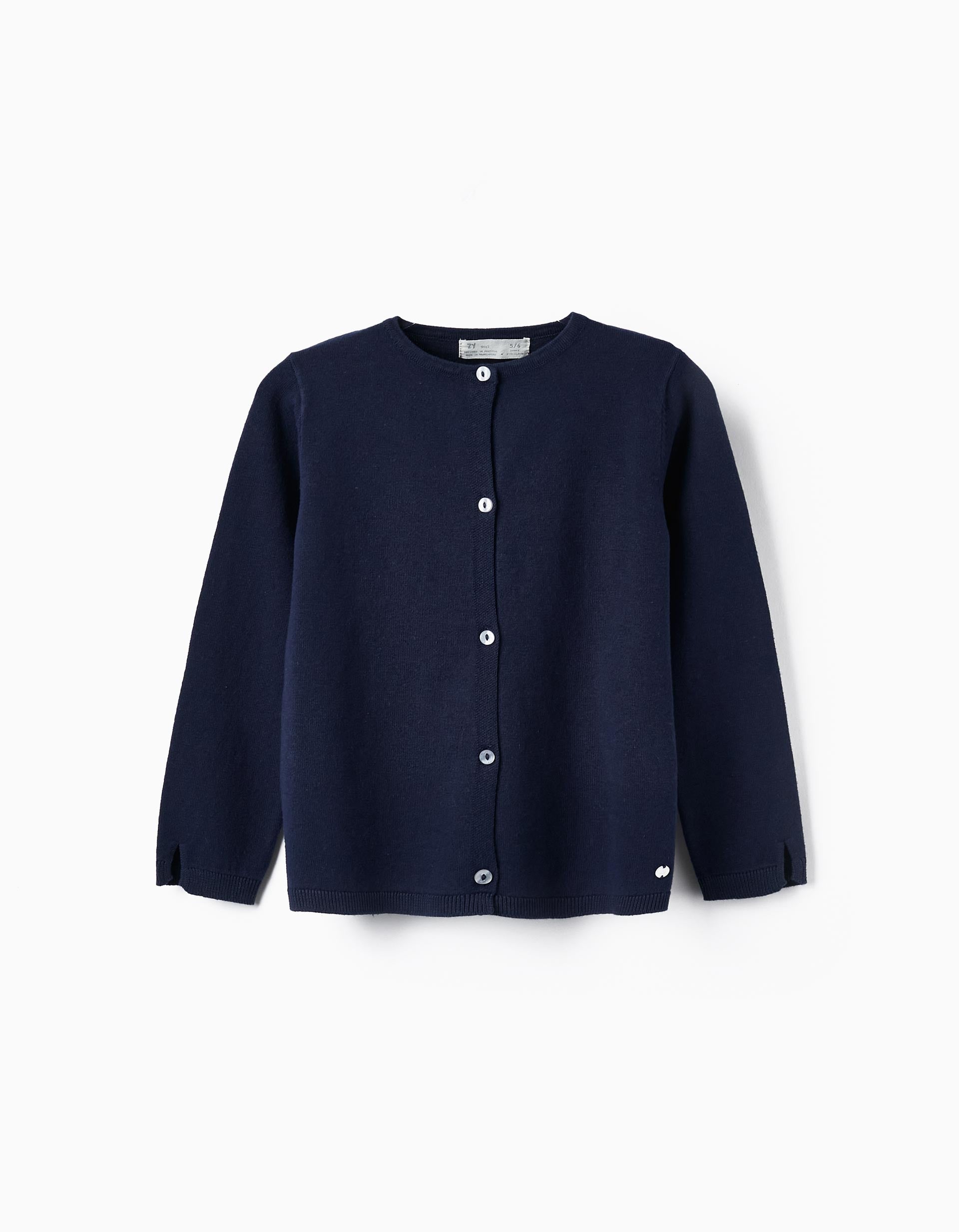CARDIGAN, DARK BLUE, 3/4