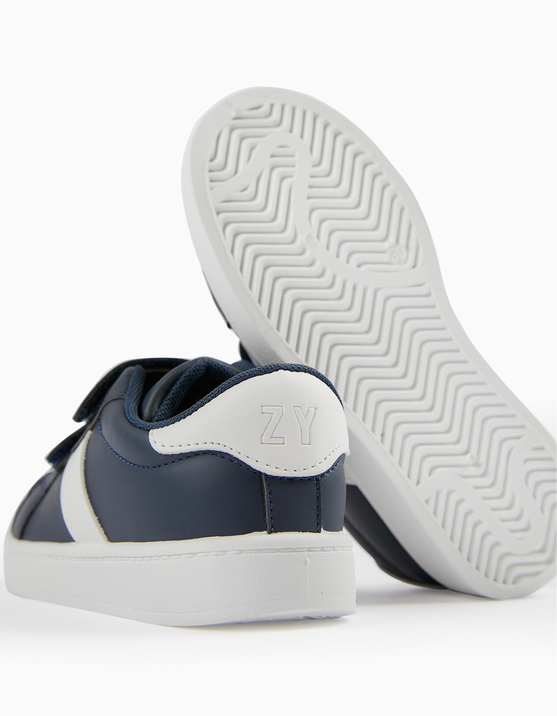 Trainers for Boys, Dark Blue/White