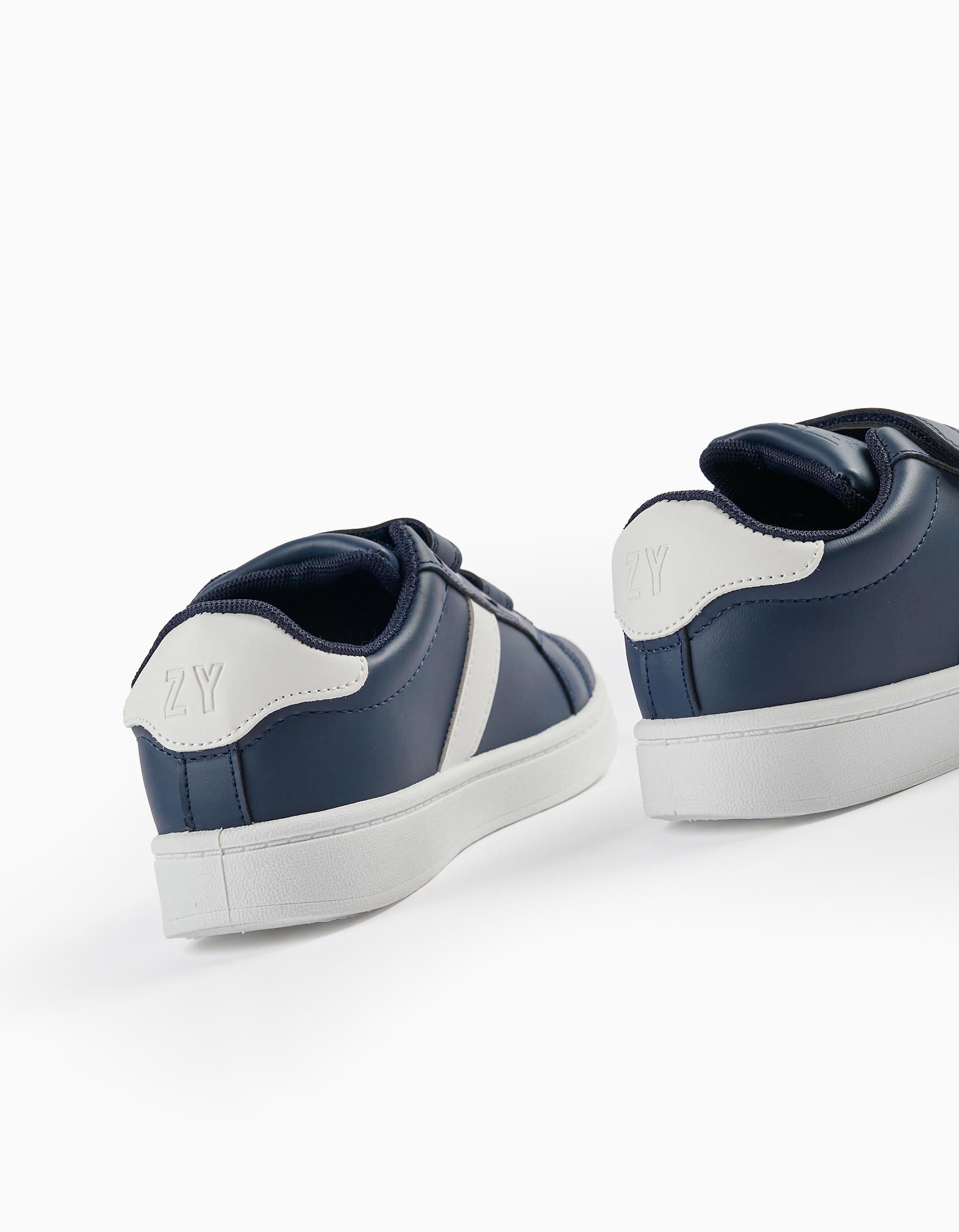 Trainers for Boys, Dark Blue/White