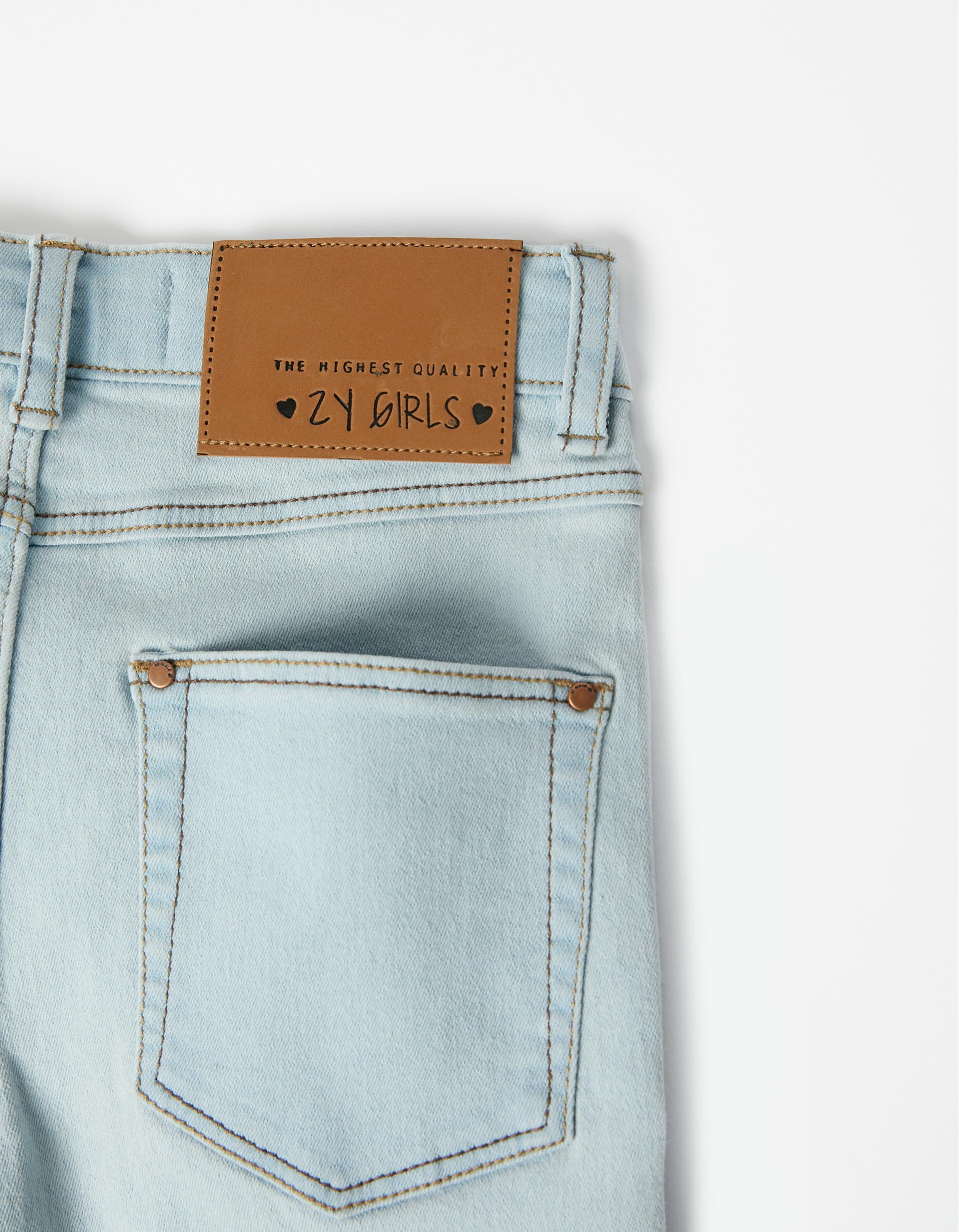 DENIM PANTS SKINNY, BLUE, 13/14