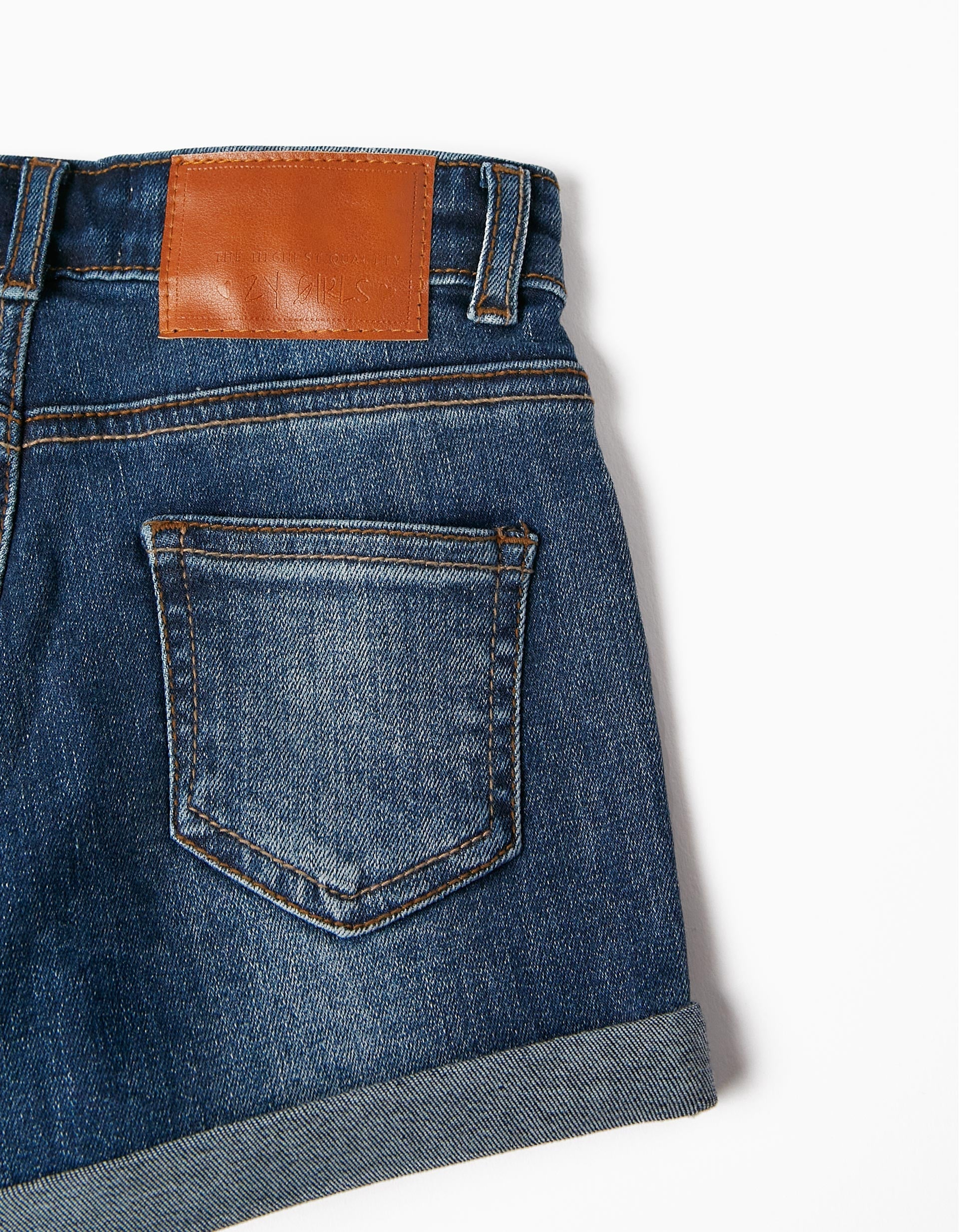 SHORTS DENIM, BLUE, 11/12-SHORT/BERMUDA-KID GIRL