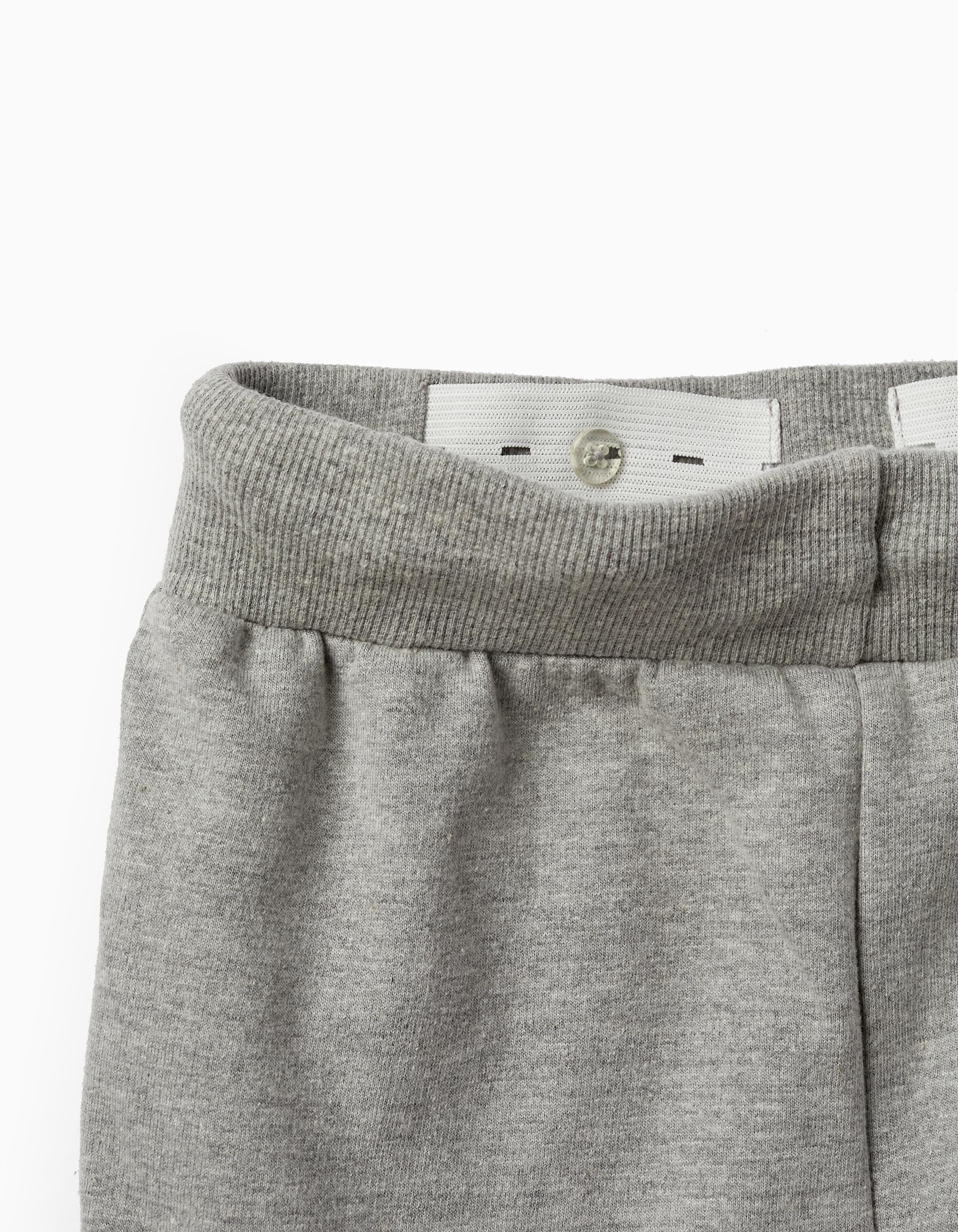 Cotton Joggers for Boys 'Pokémon', Grey