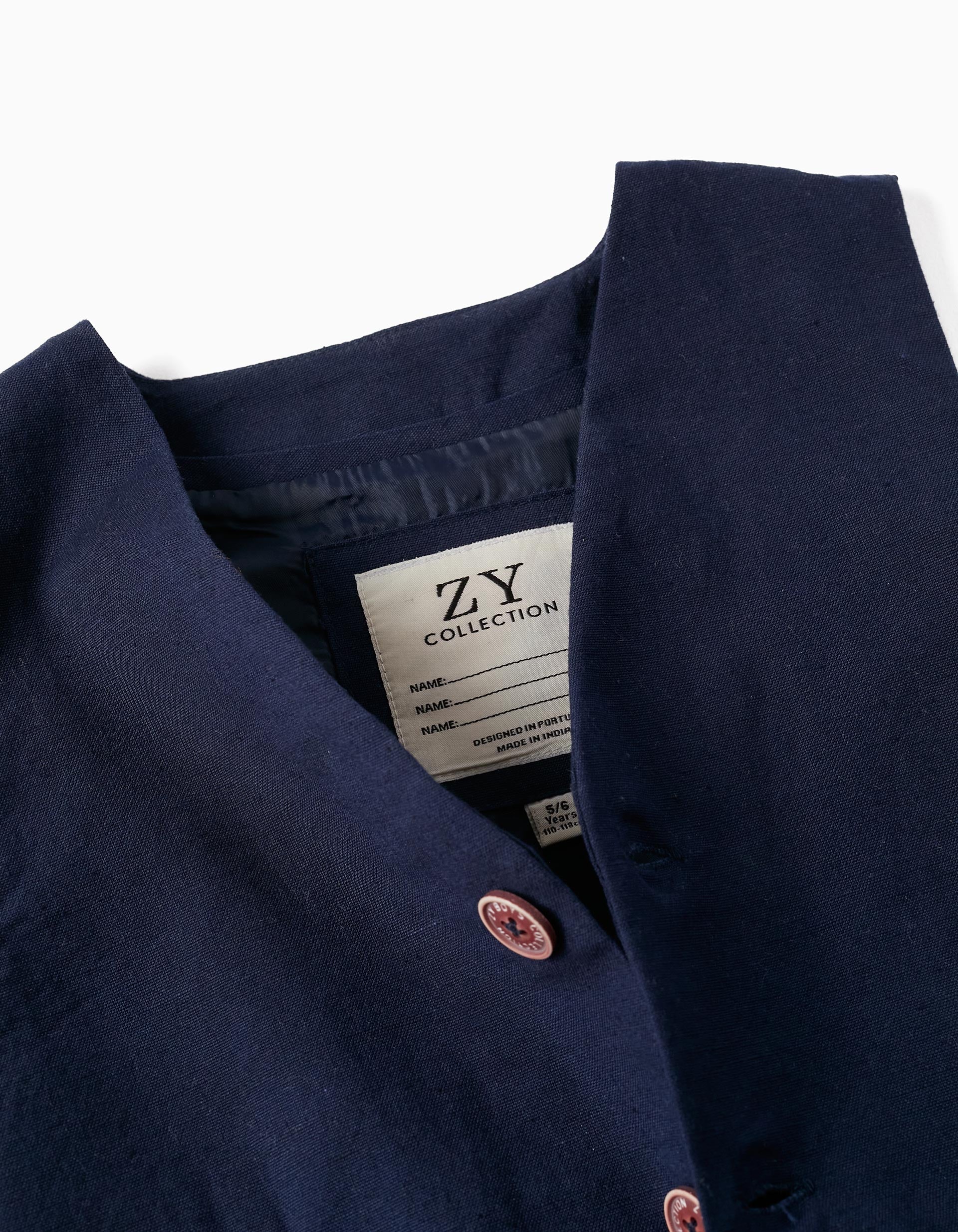 Formal Waistcoat for Boys, Dark Blue