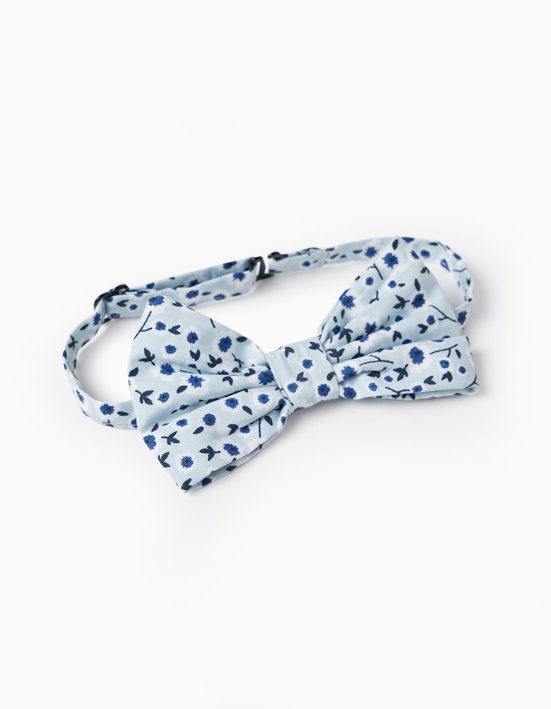 Loop + Cotton Shirt for Boys, Blue/White