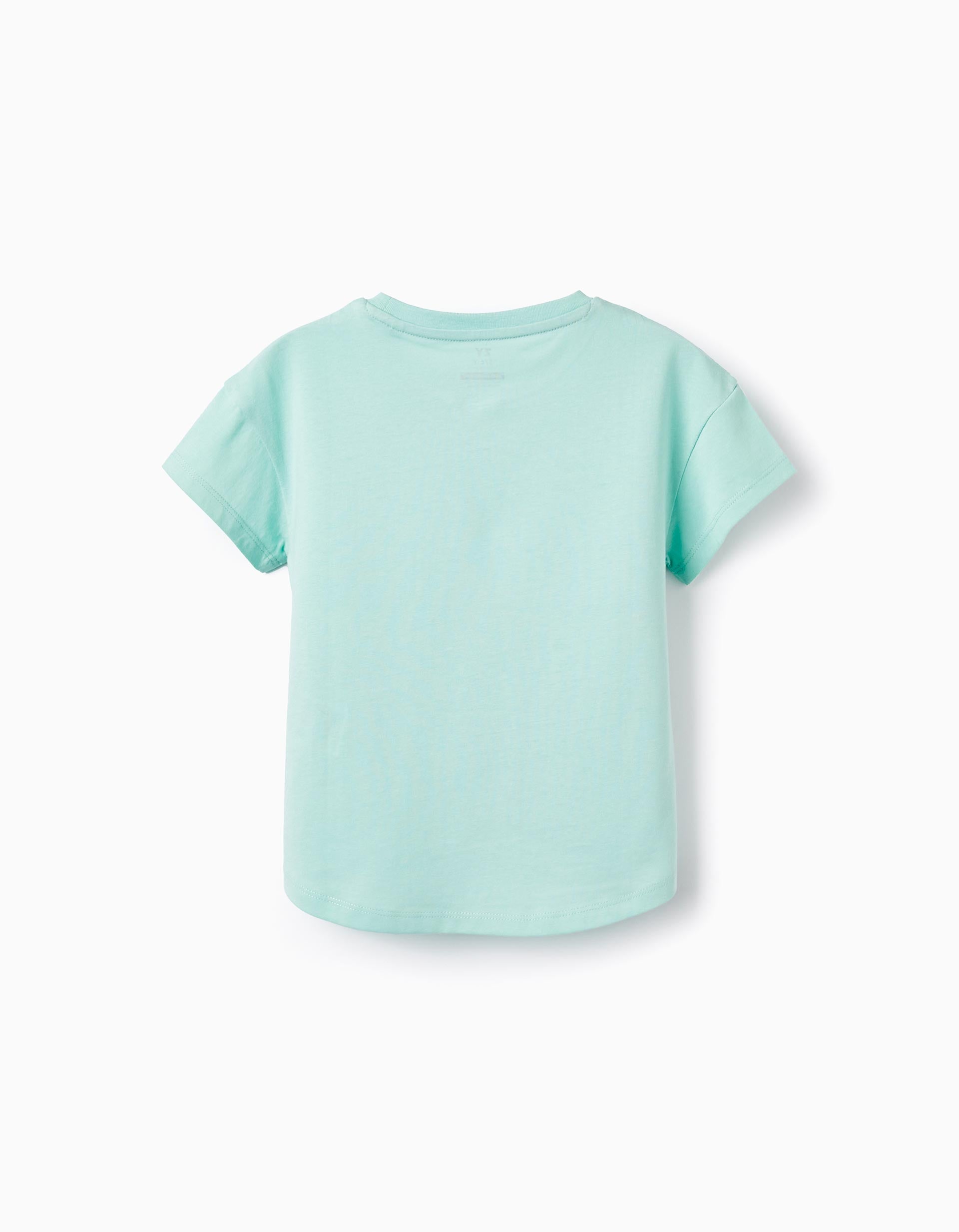 SS T SHIRT JERSEY, LIGHT GREEN, 11/12-T-SHIRT-KID GIRL