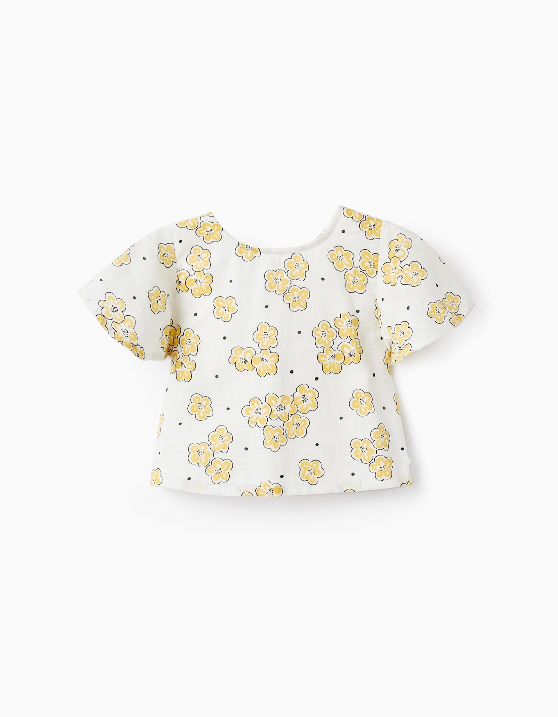 SS SHIRT COTTON, LIGHT BEIGE, 11/12-SHIRT-KID GIRL