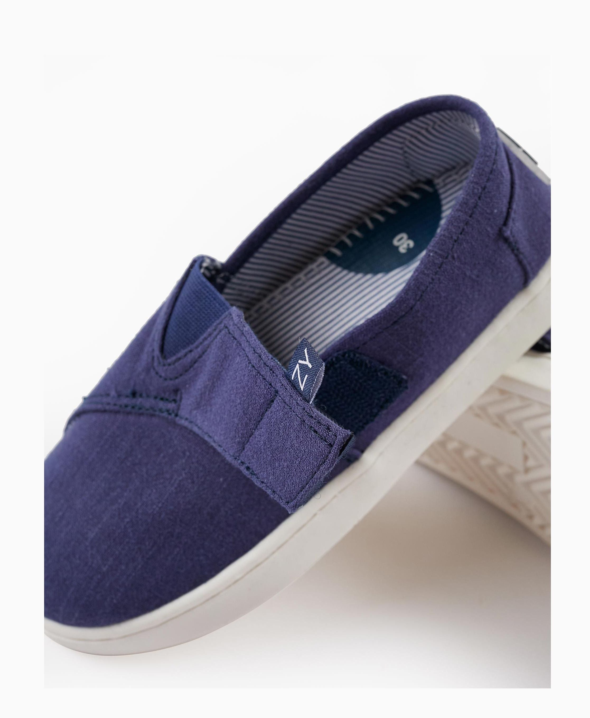 SHOE W VELCRO, DARK BLUE, 26