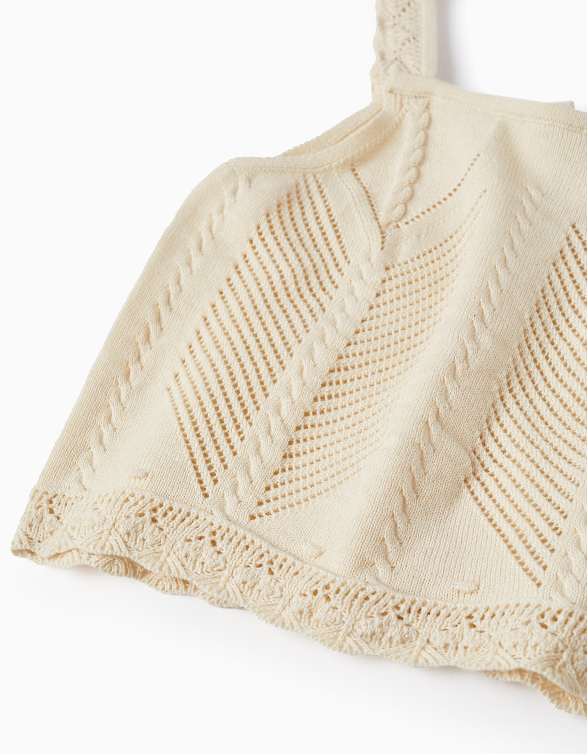 KNIT TOP ACRYLIC, LIGHT BEIGE, 11/12-SWEAT-KID GIRL