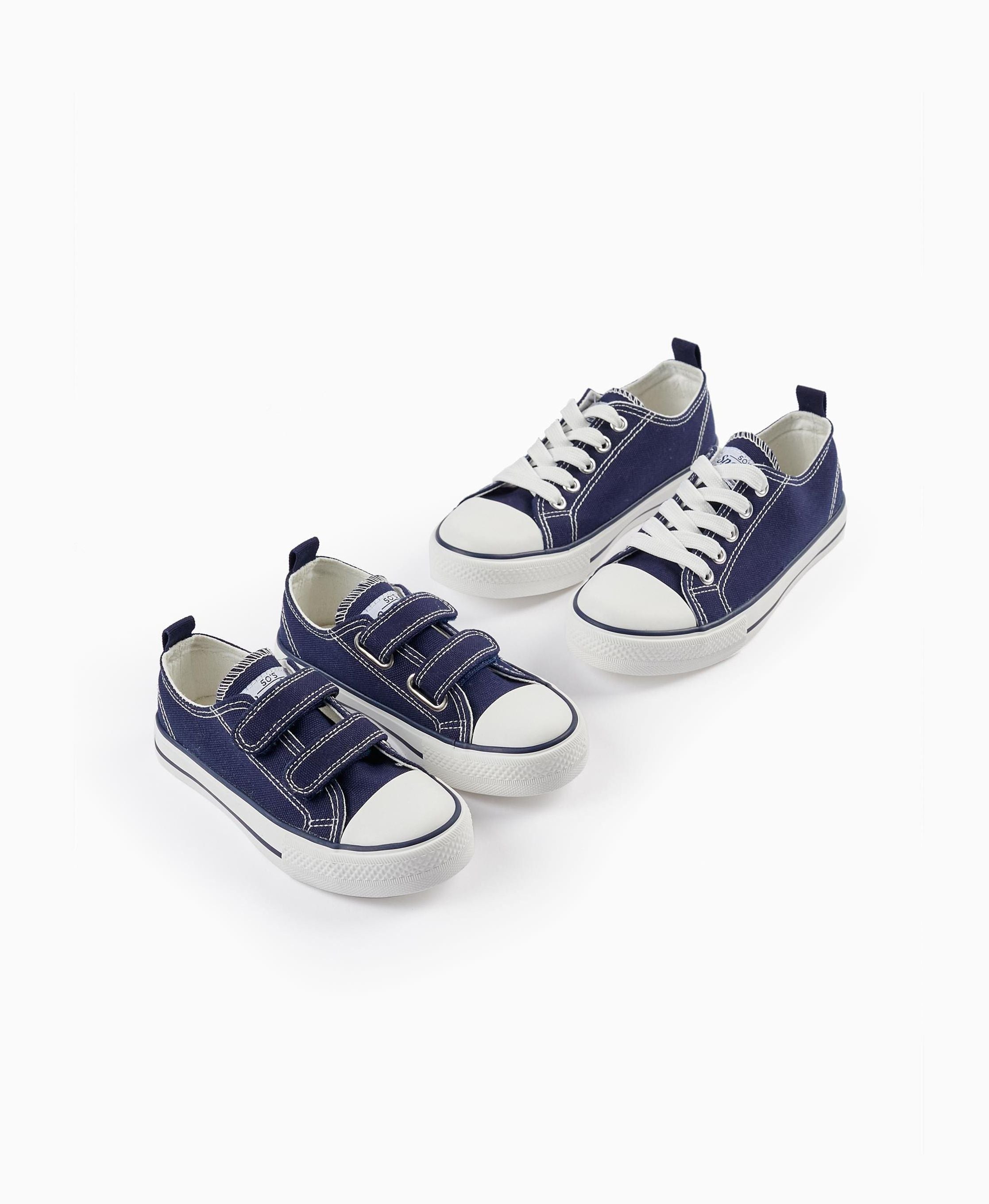 50s SNEAKERS, DARK BLUE, 26