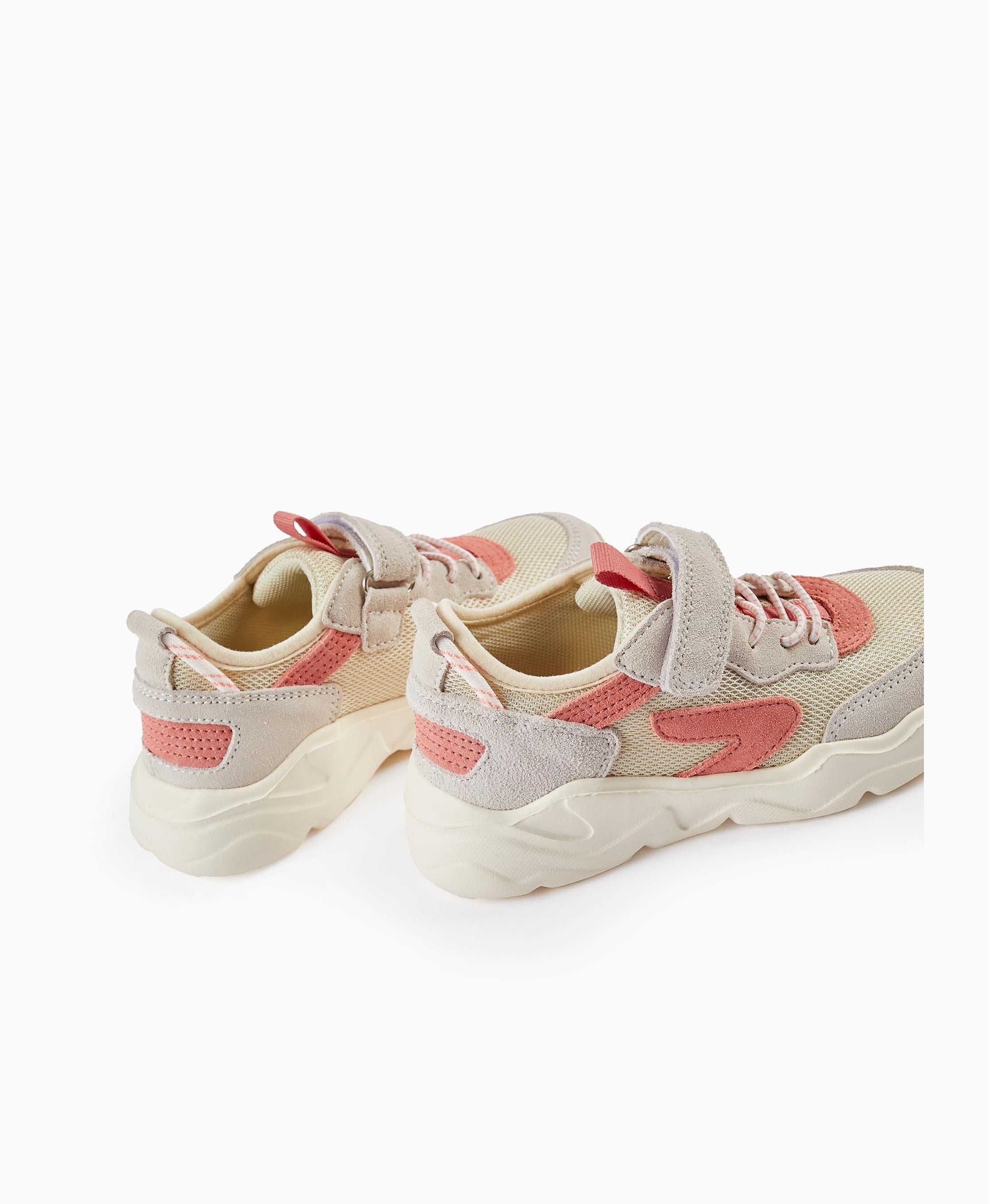 SNEAKER LEATHER, WHITE, 25