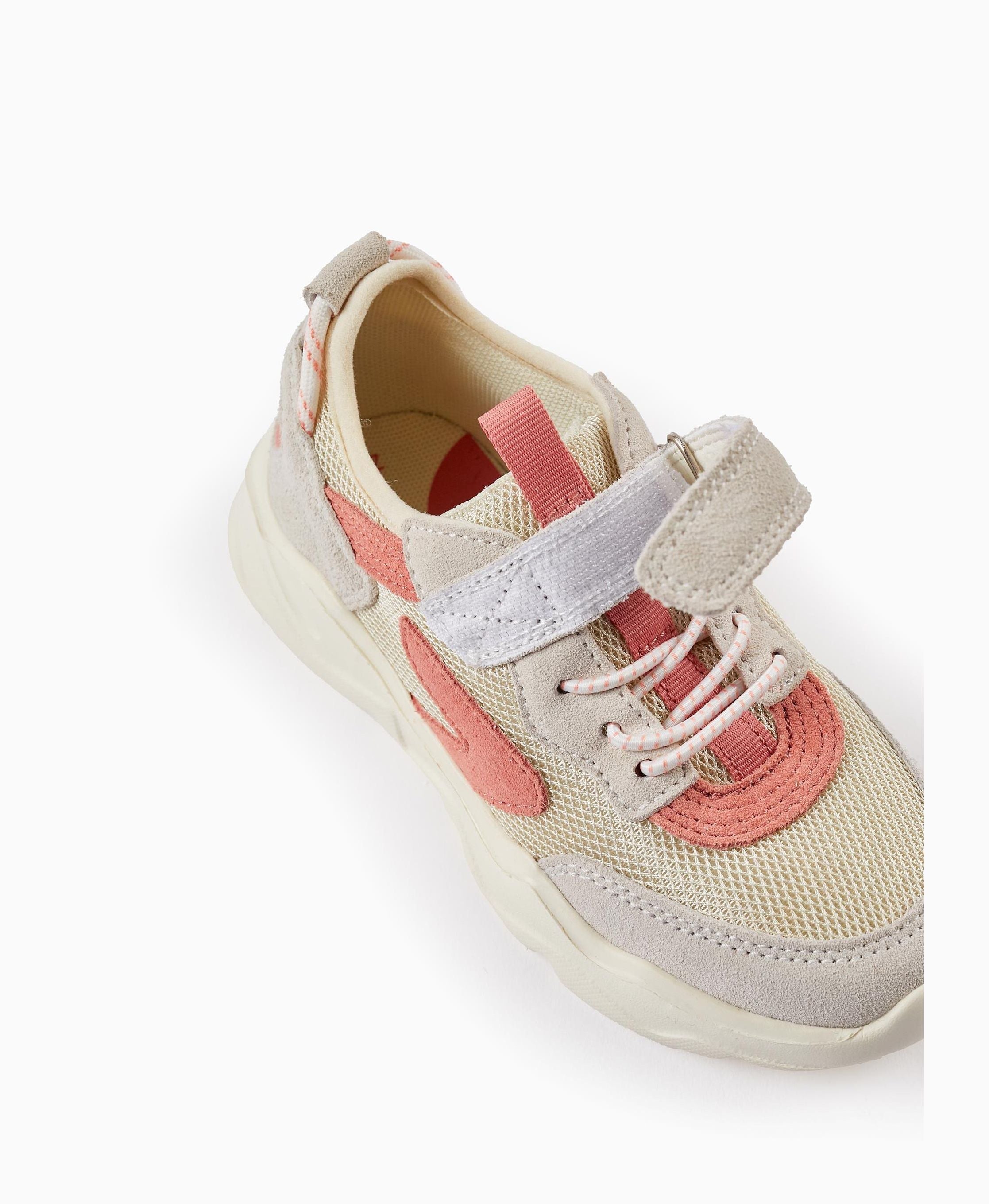 SNEAKER LEATHER, WHITE, 25