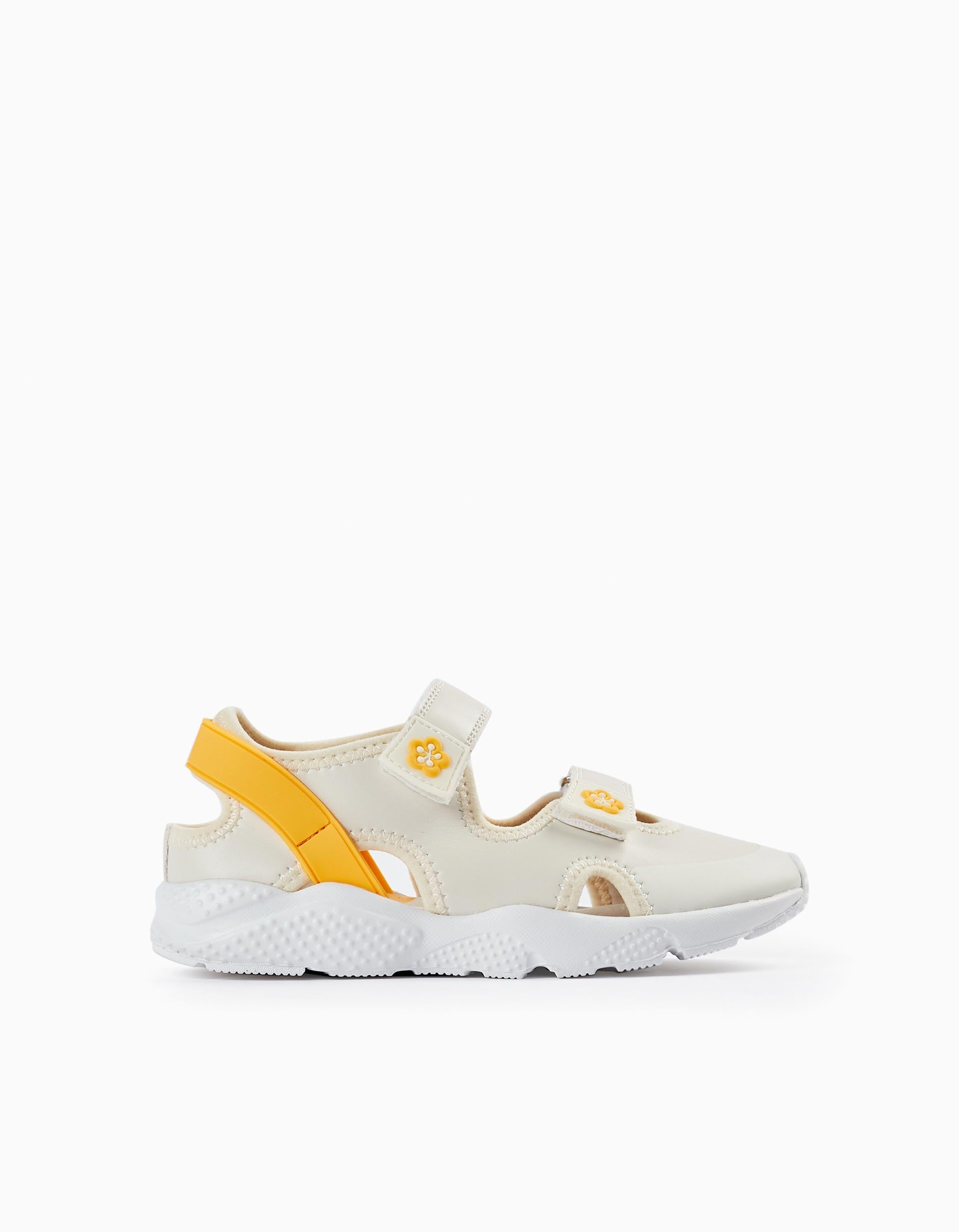 Open Trainers for Girls 'ZY Superlight', Light Grey/Yellow