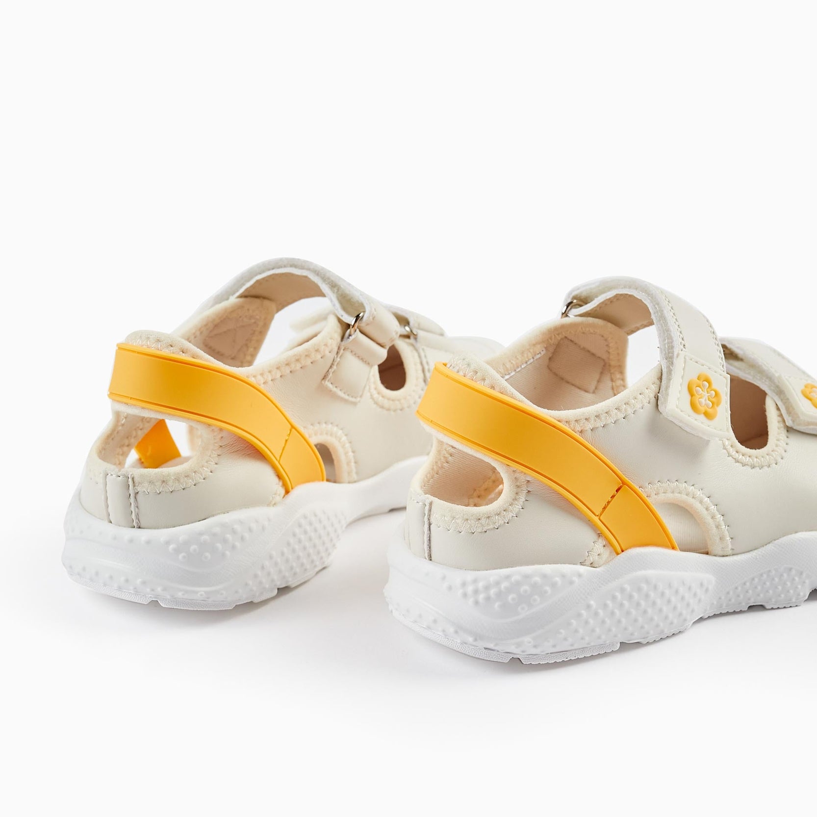 Open Trainers for Girls 'ZY Superlight', Light Grey/Yellow
