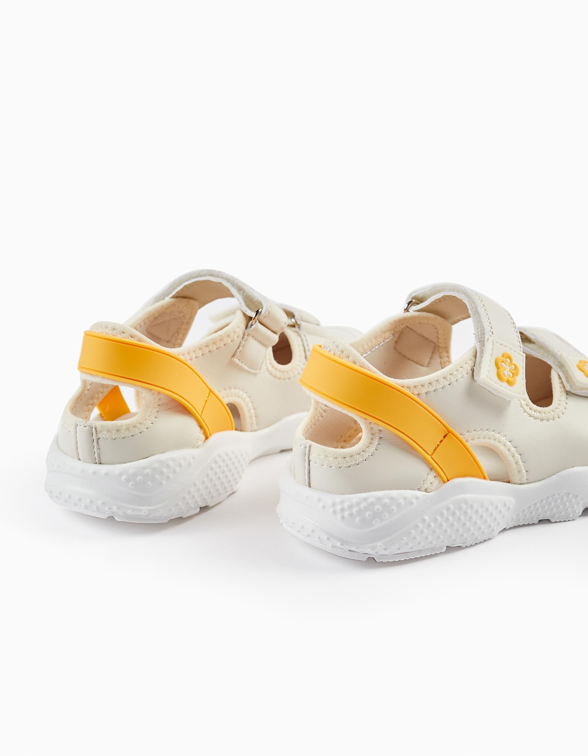 Open Trainers for Girls 'ZY Superlight', Light Grey/Yellow