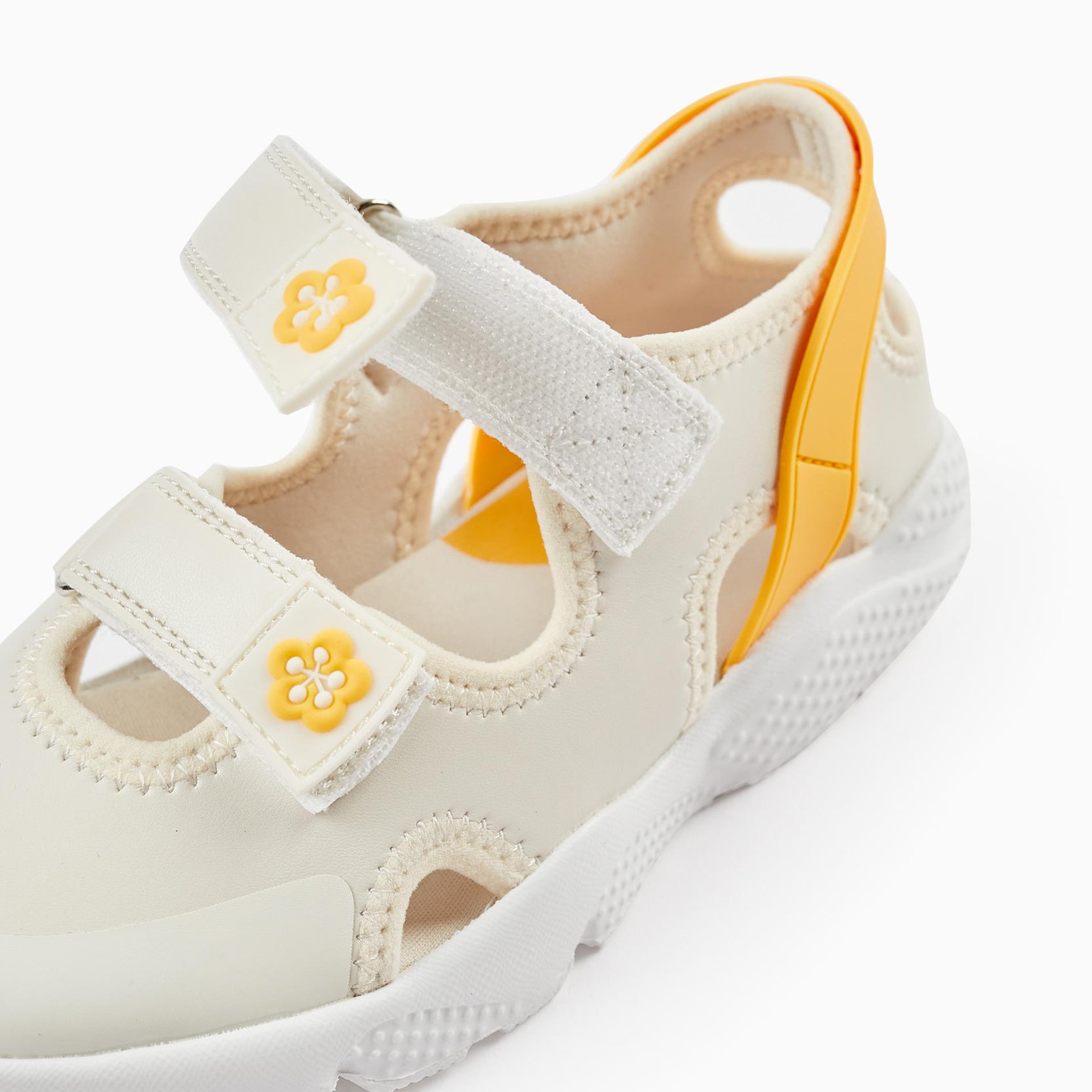 Open Trainers for Girls 'ZY Superlight', Light Grey/Yellow