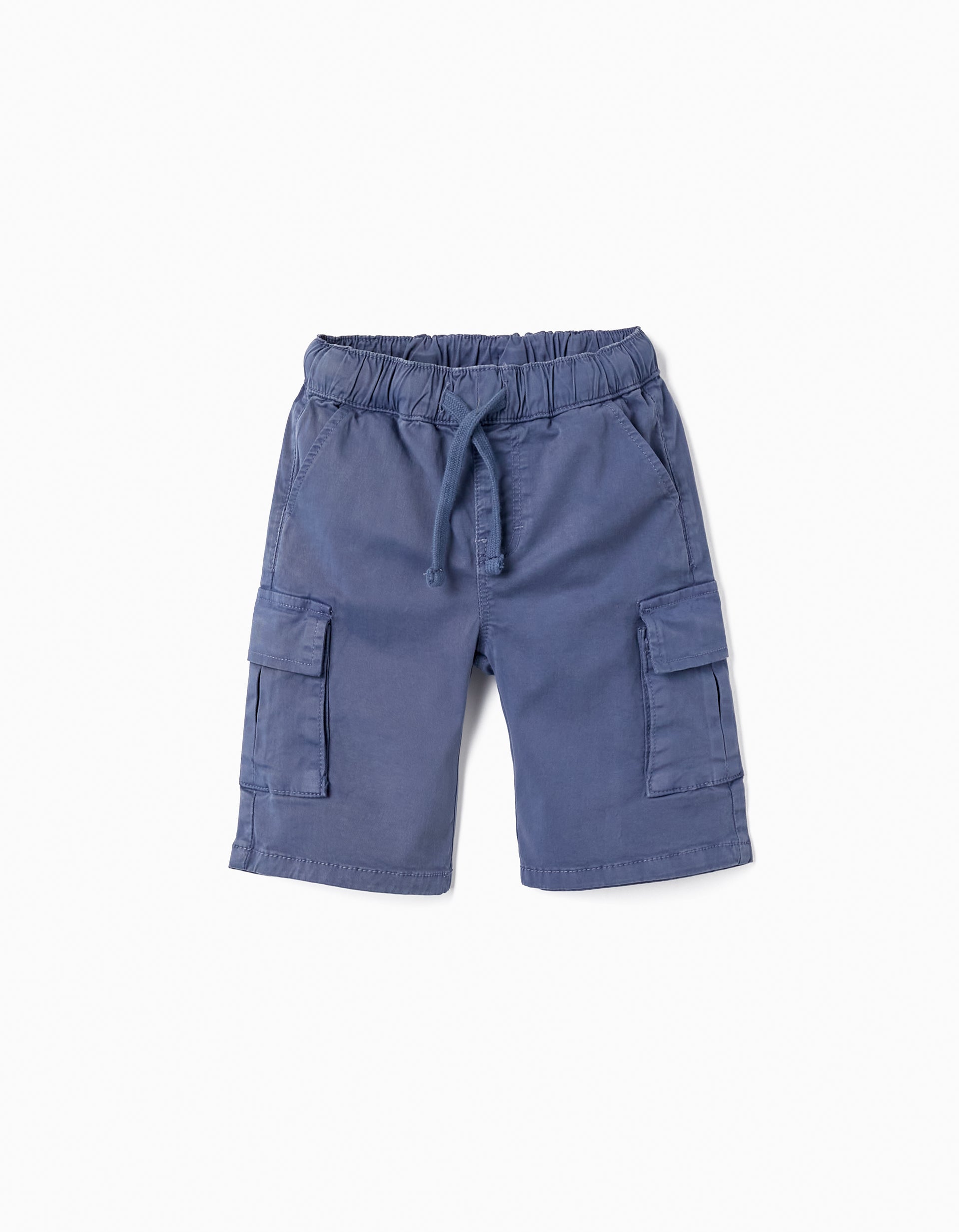 Twill Sports Shorts for Boys, Dark Blue