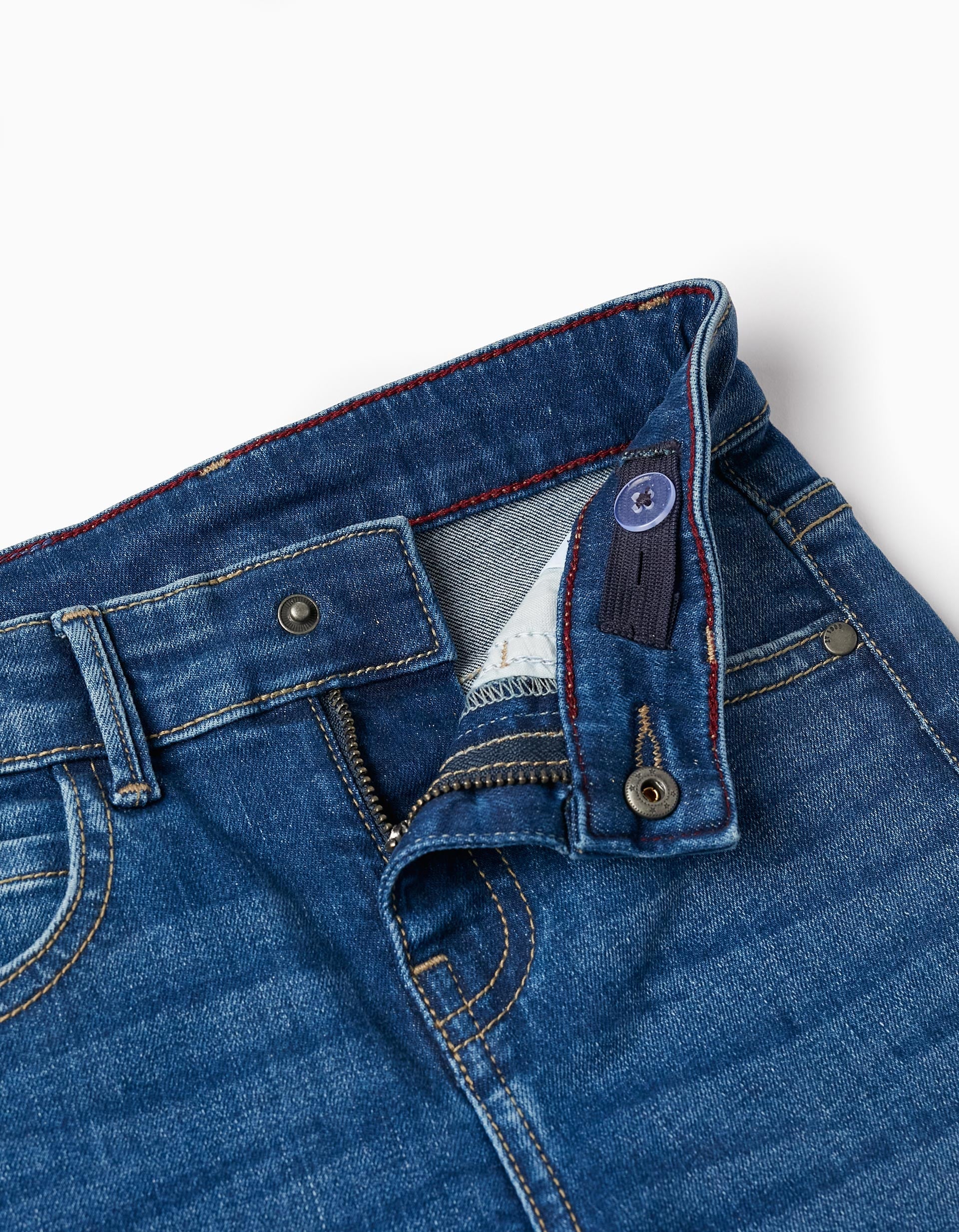 PANTS DENIM, BLUE, 13/14-PANTS--KID BOY