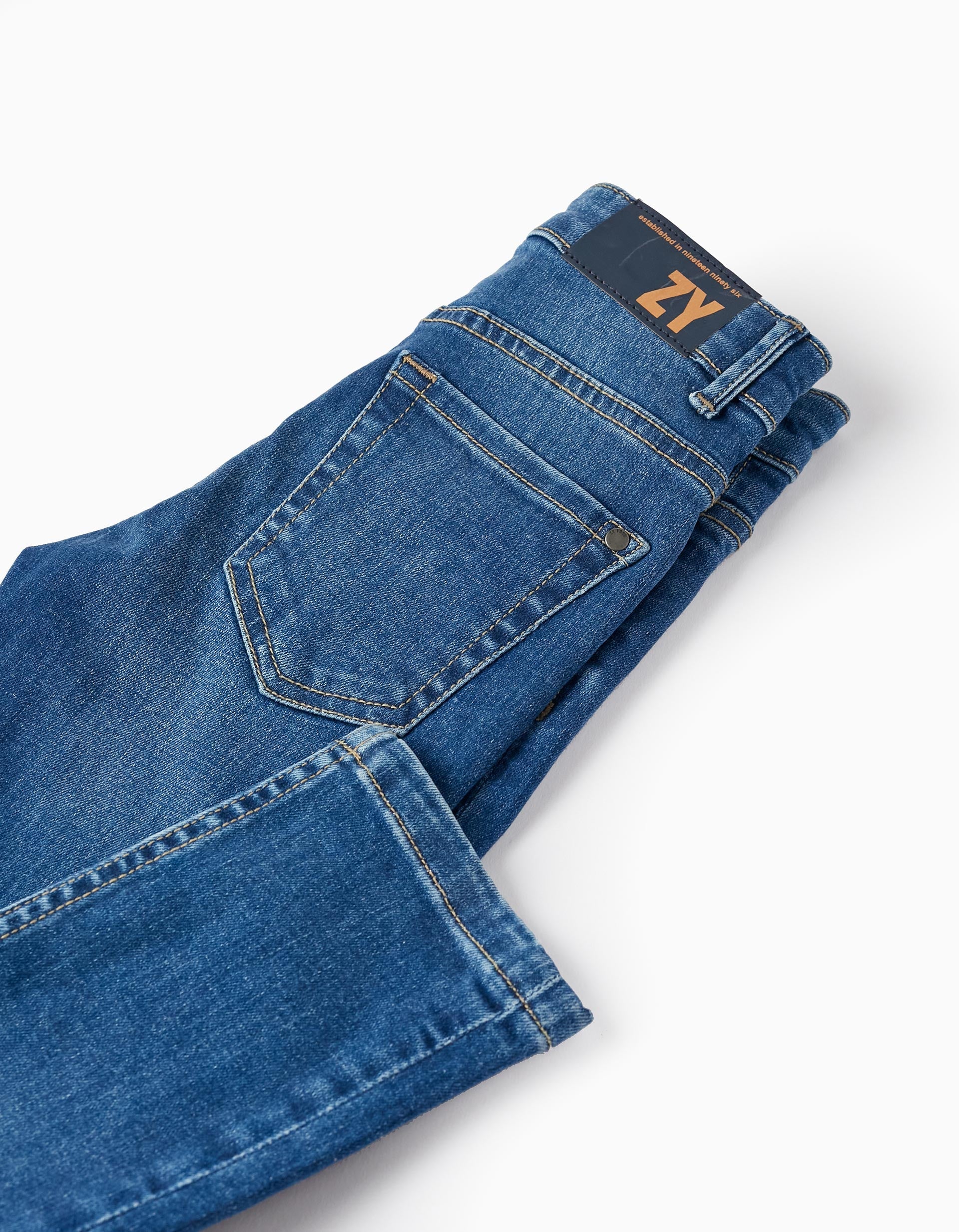 PANTS DENIM, BLUE, 13/14-PANTS--KID BOY
