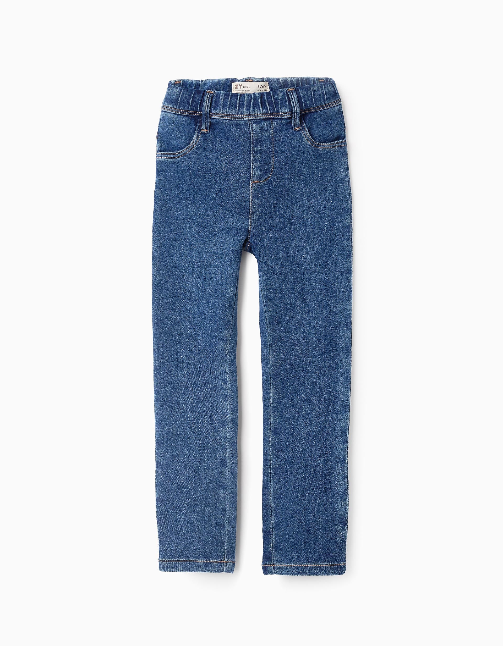 Denim Jeggings for Girls, Blue