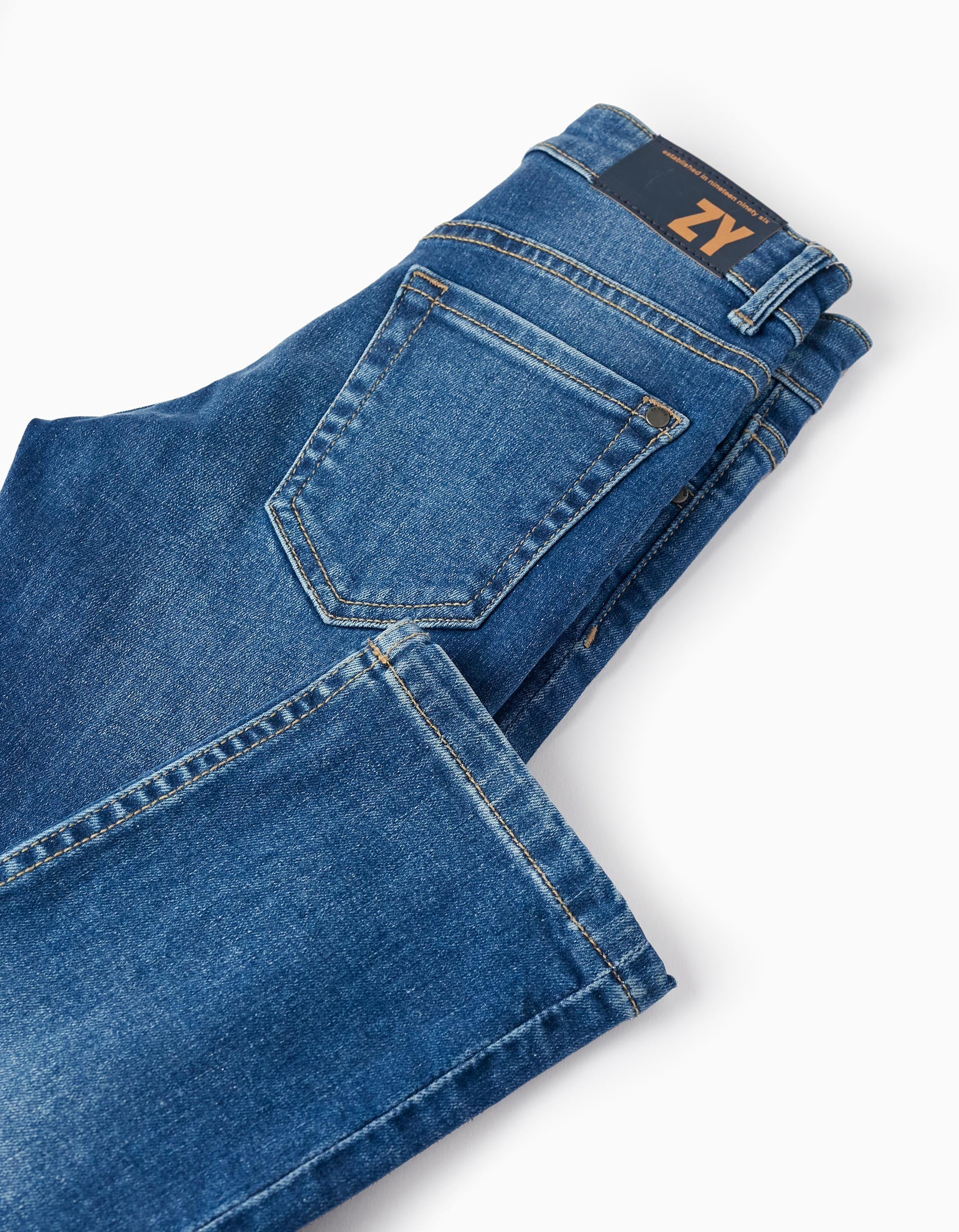 Denim Trousers for Boys 'Straight Fit', Blue