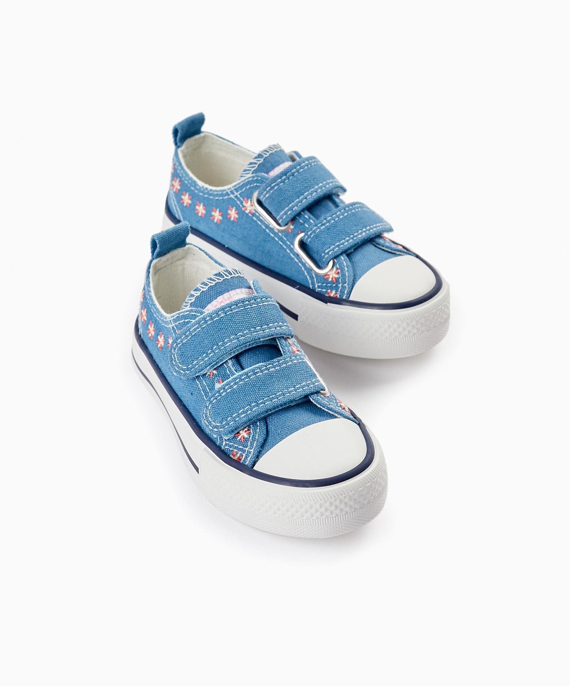 50s SNEAKERS DENIM, BLUE, 19