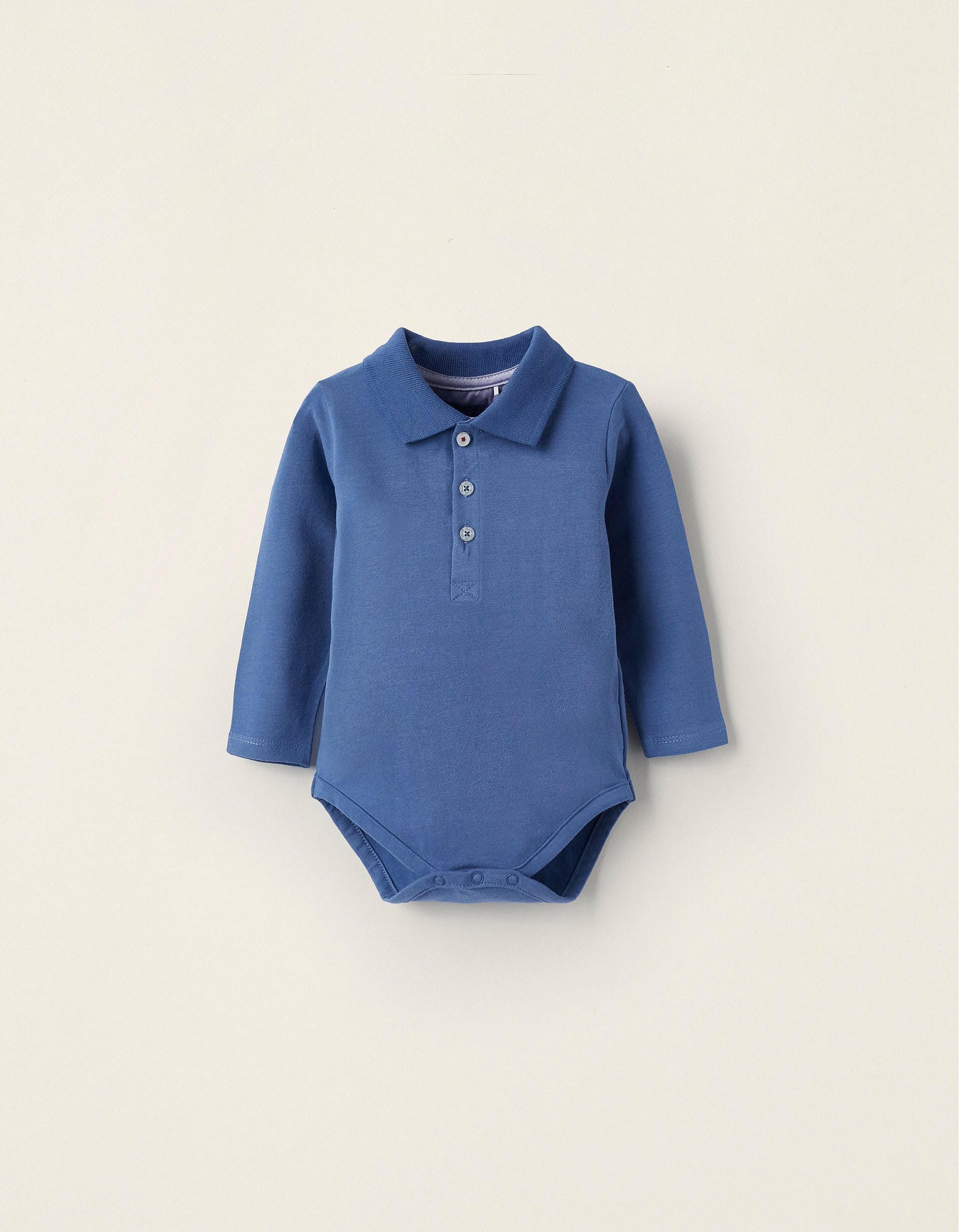 Long-sleeved Bodysuit Newborn Boys, Dark Blue