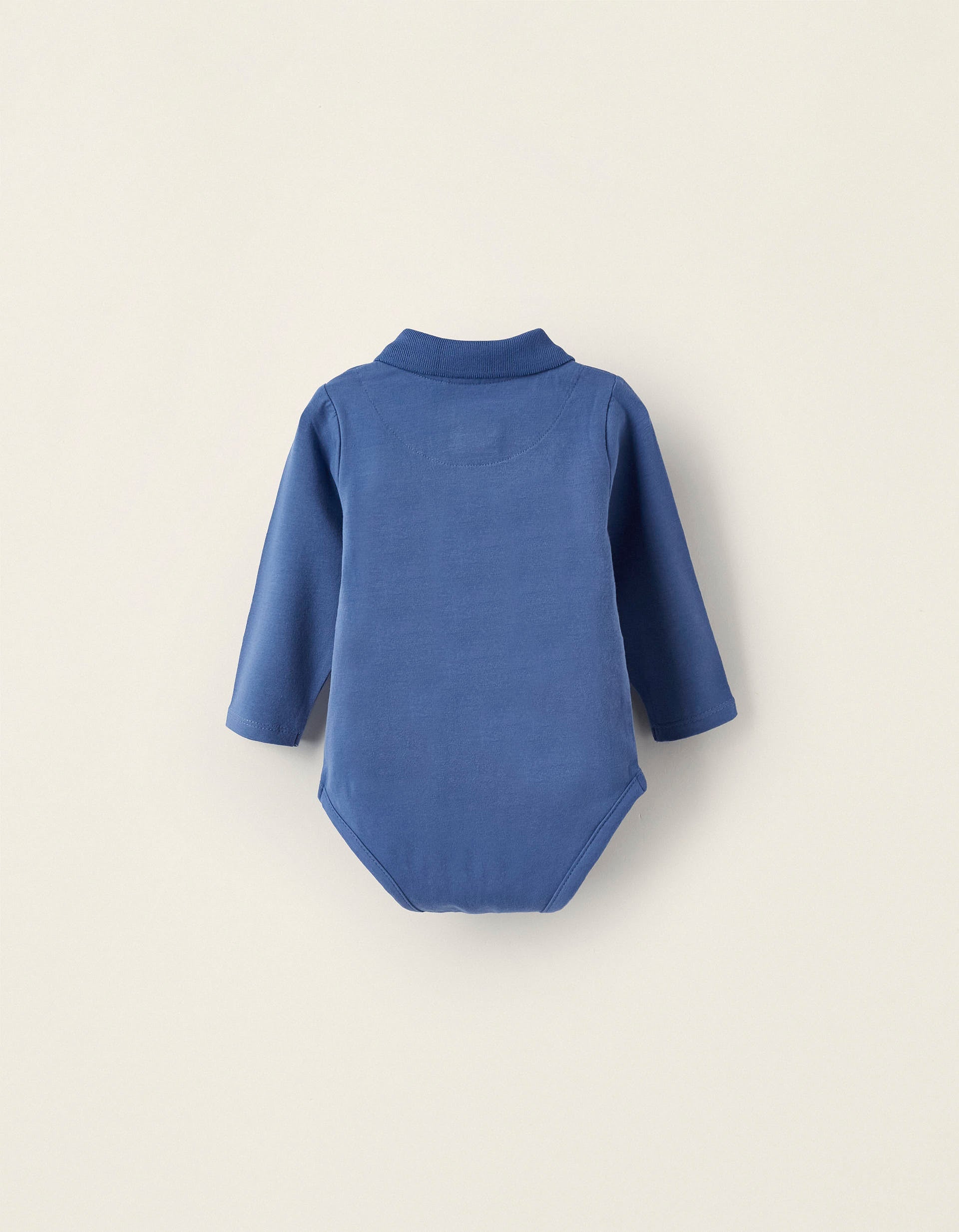Long-sleeved Bodysuit Newborn Boys, Dark Blue