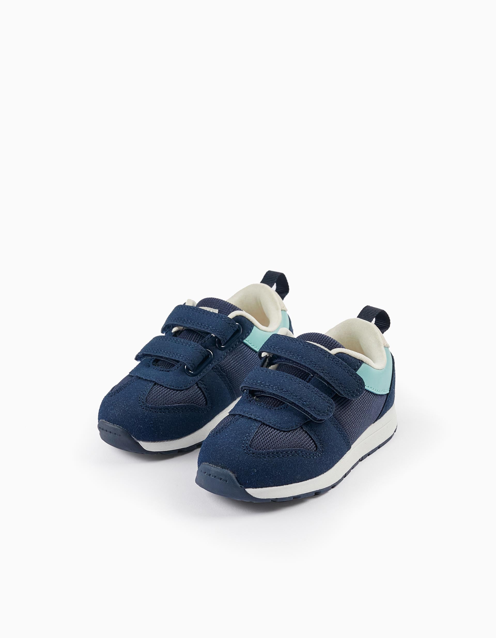Trainers for Baby Boys, Dark Blue/Light Blue/White