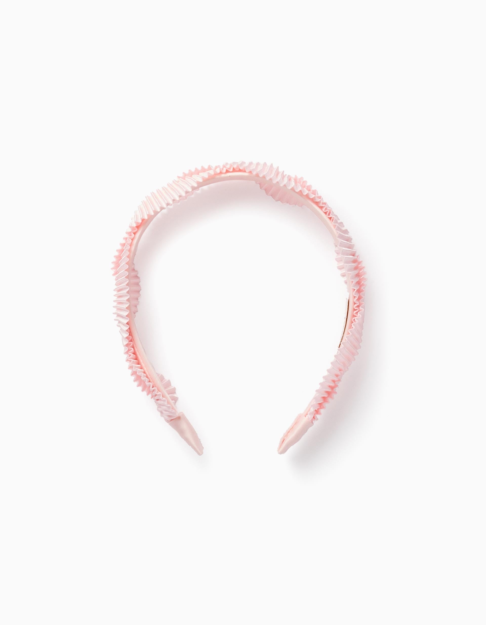 HEADBAND IN SATIN, DARK PINK, ÚNICO