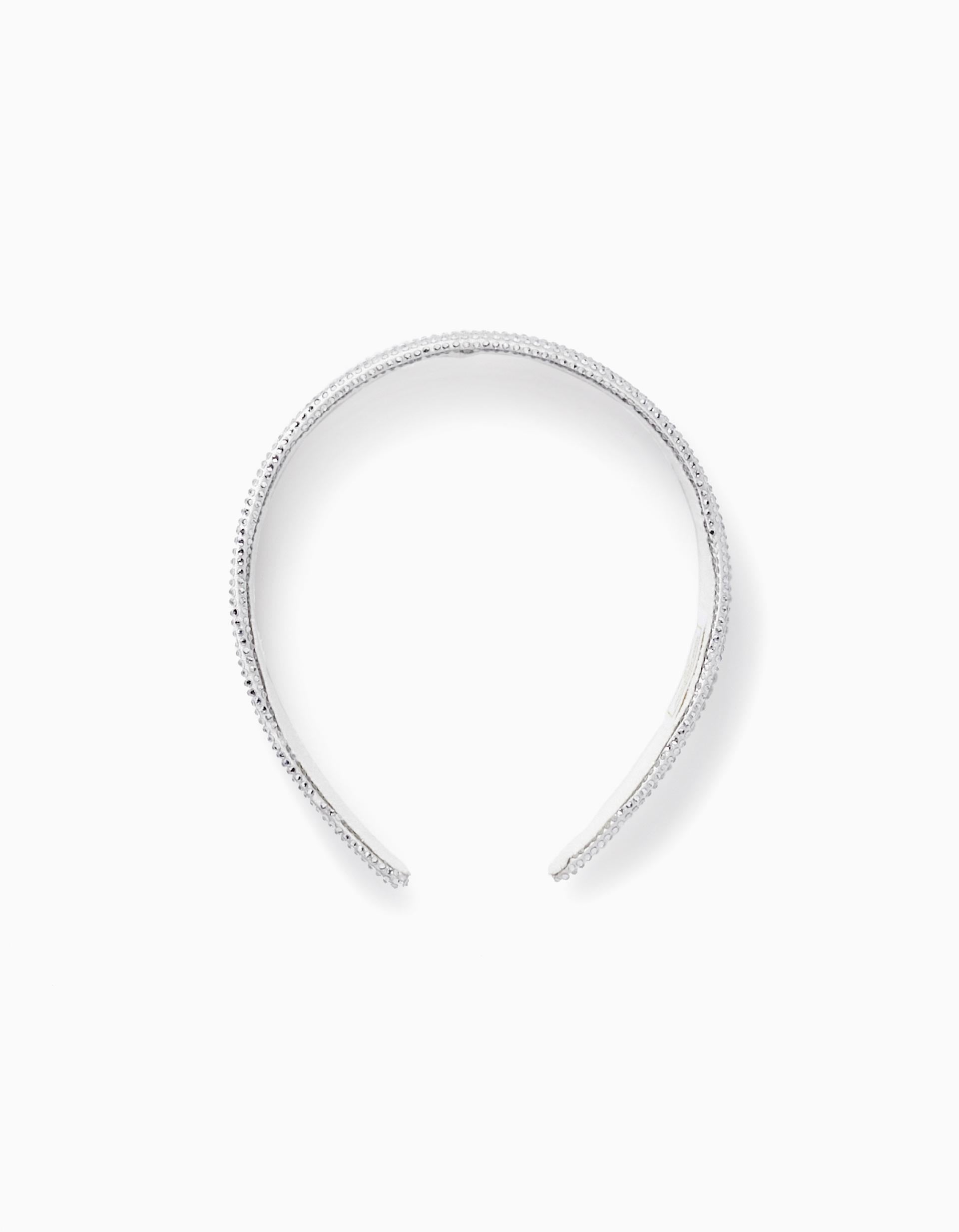 Headband with Sparkles for Girls, Silver