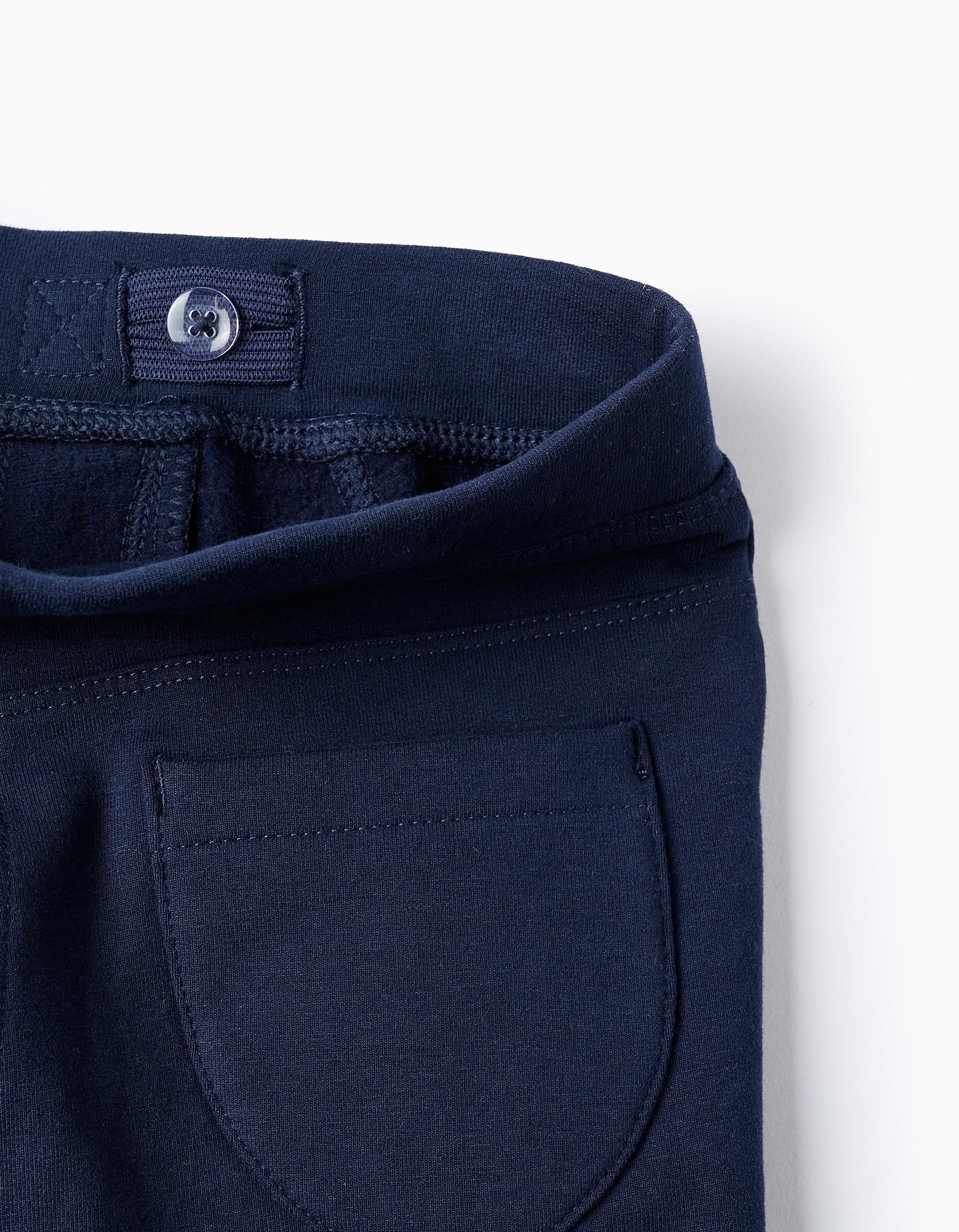 JEGGING FLEECE, DARK BLUE, 13/14-PANTS-KID GIRL