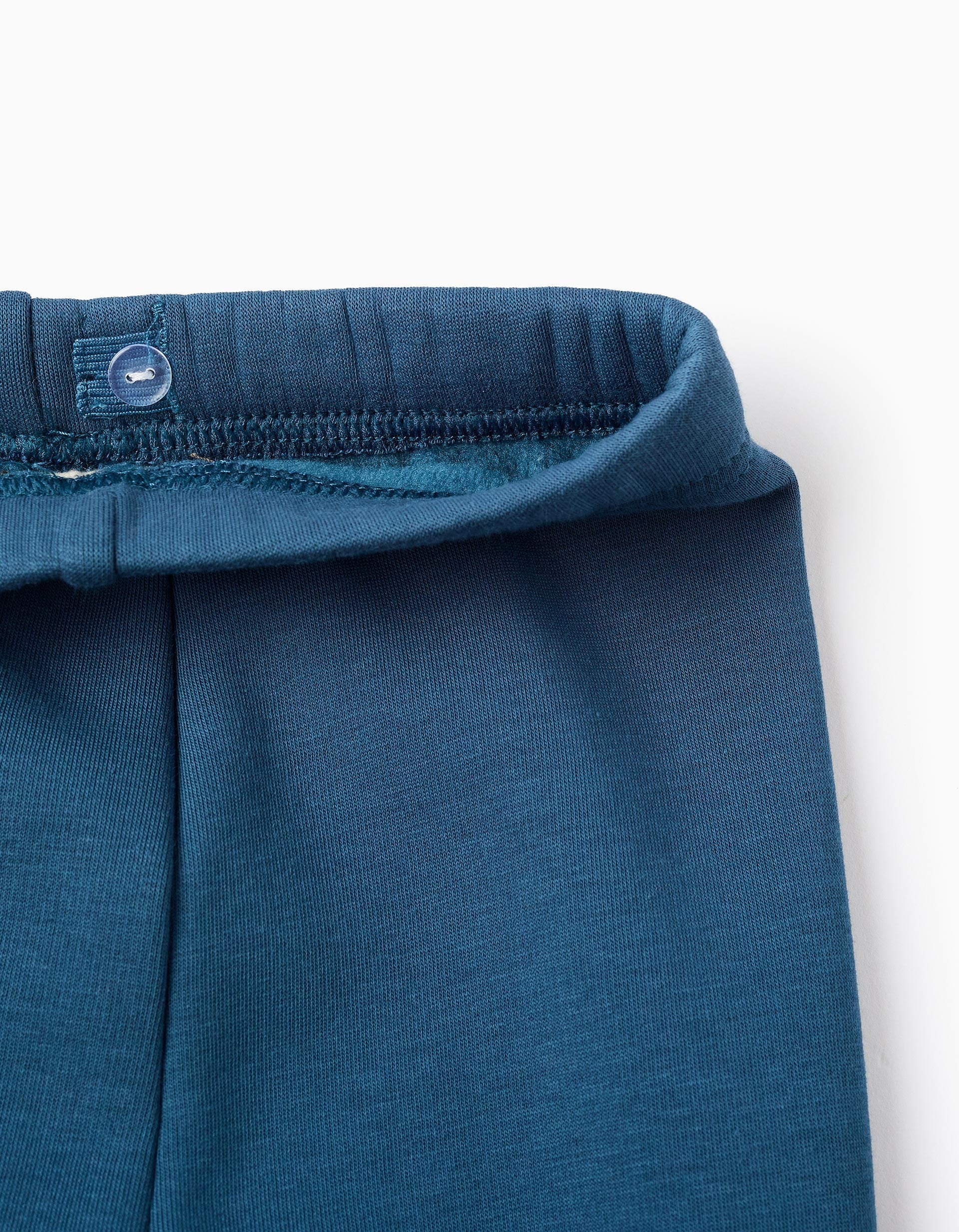 Thermal Effect Leggings for Girls, Turquoise