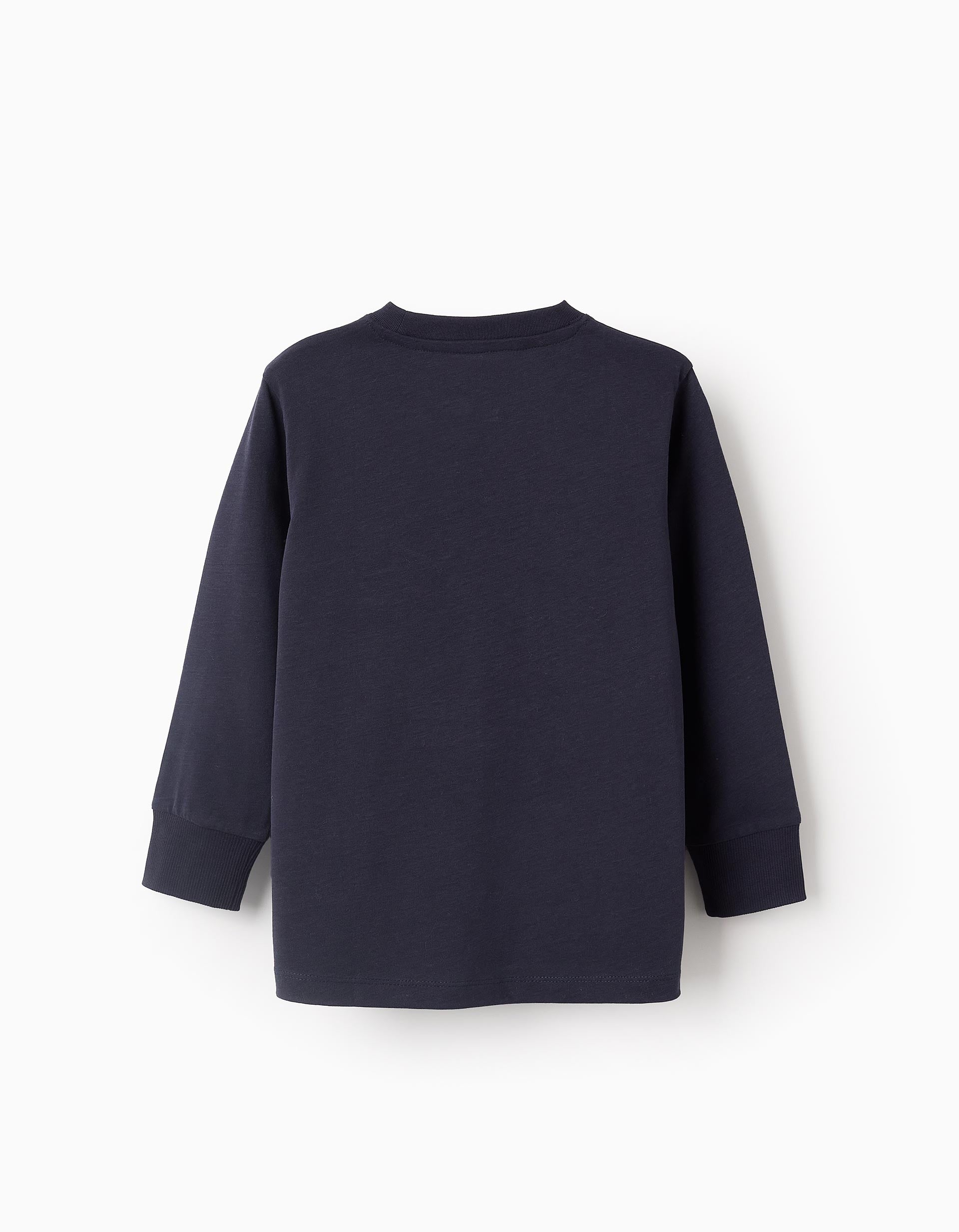 Long Sleeve T-shirt for Boys 'X-Mas Tree', Dark Blue