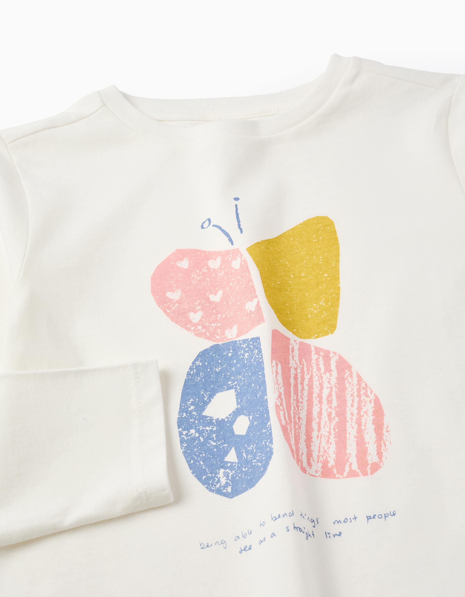LS T SHIRT JERSEY, WHITE, 11/12-T-SHIRT-KID GIRL