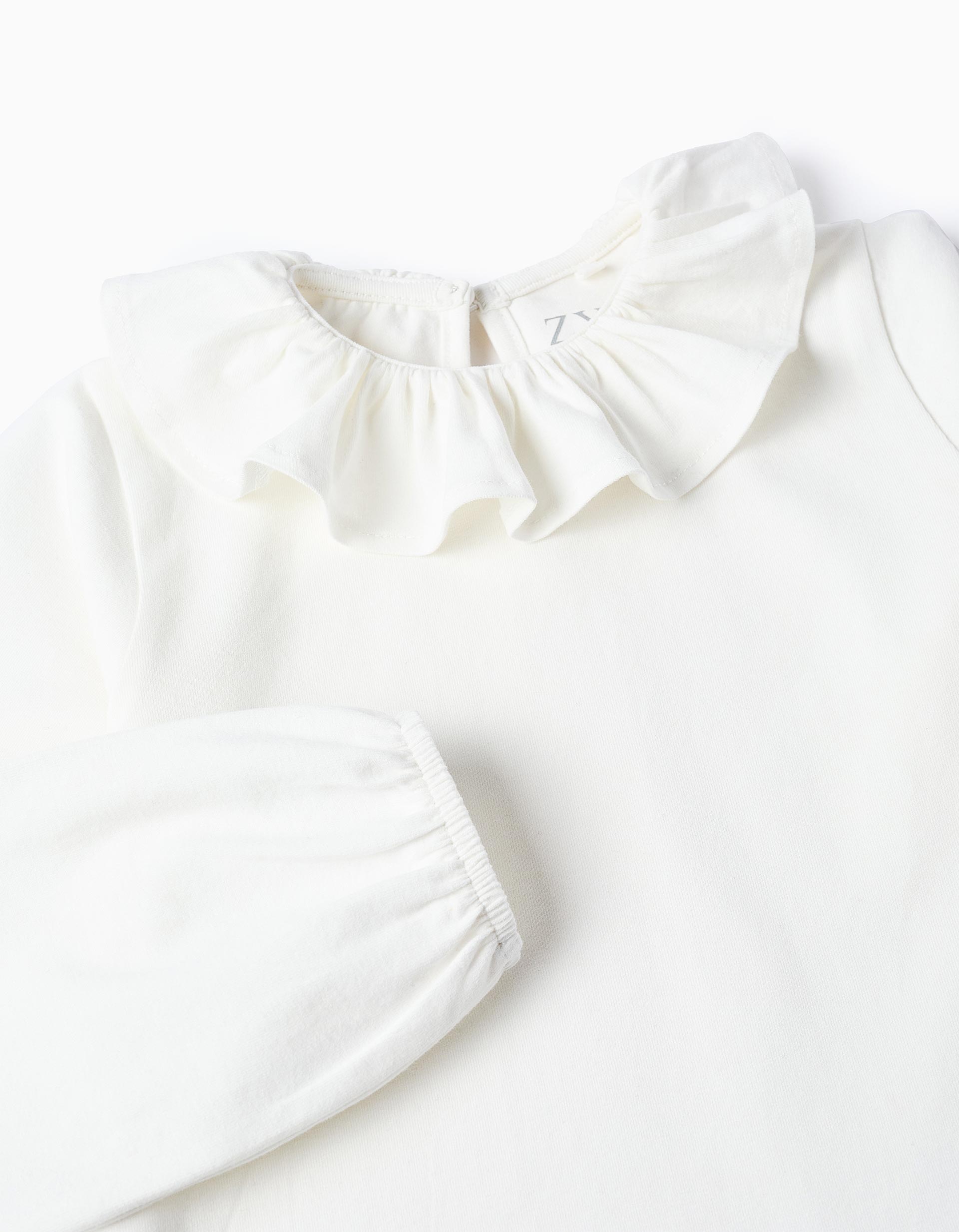 TSHIRT LS JERSEY, WHITE, 6/7-T-SHIRT-KID GIRL