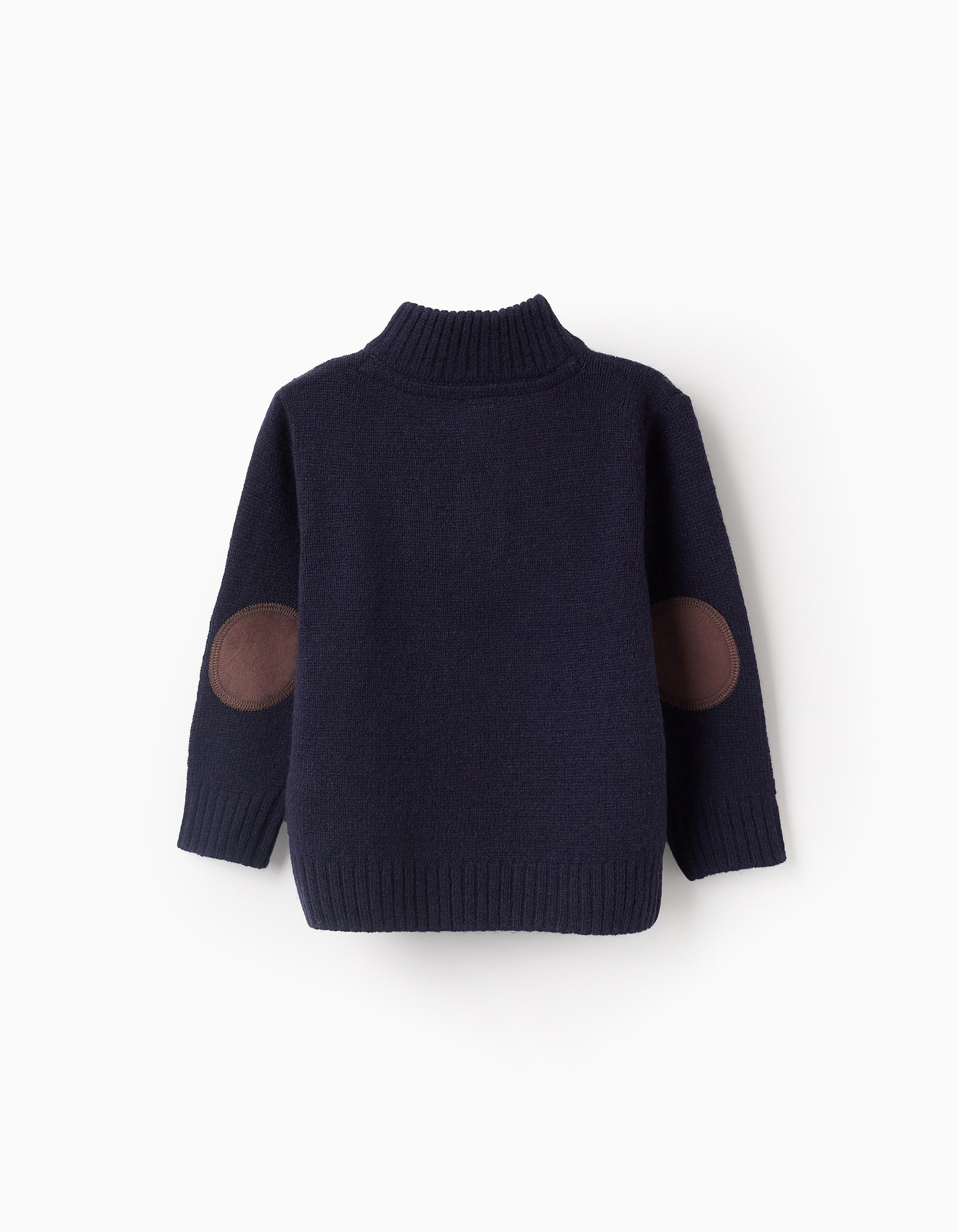 Wool Jumper for Baby Boys, Dark Blue