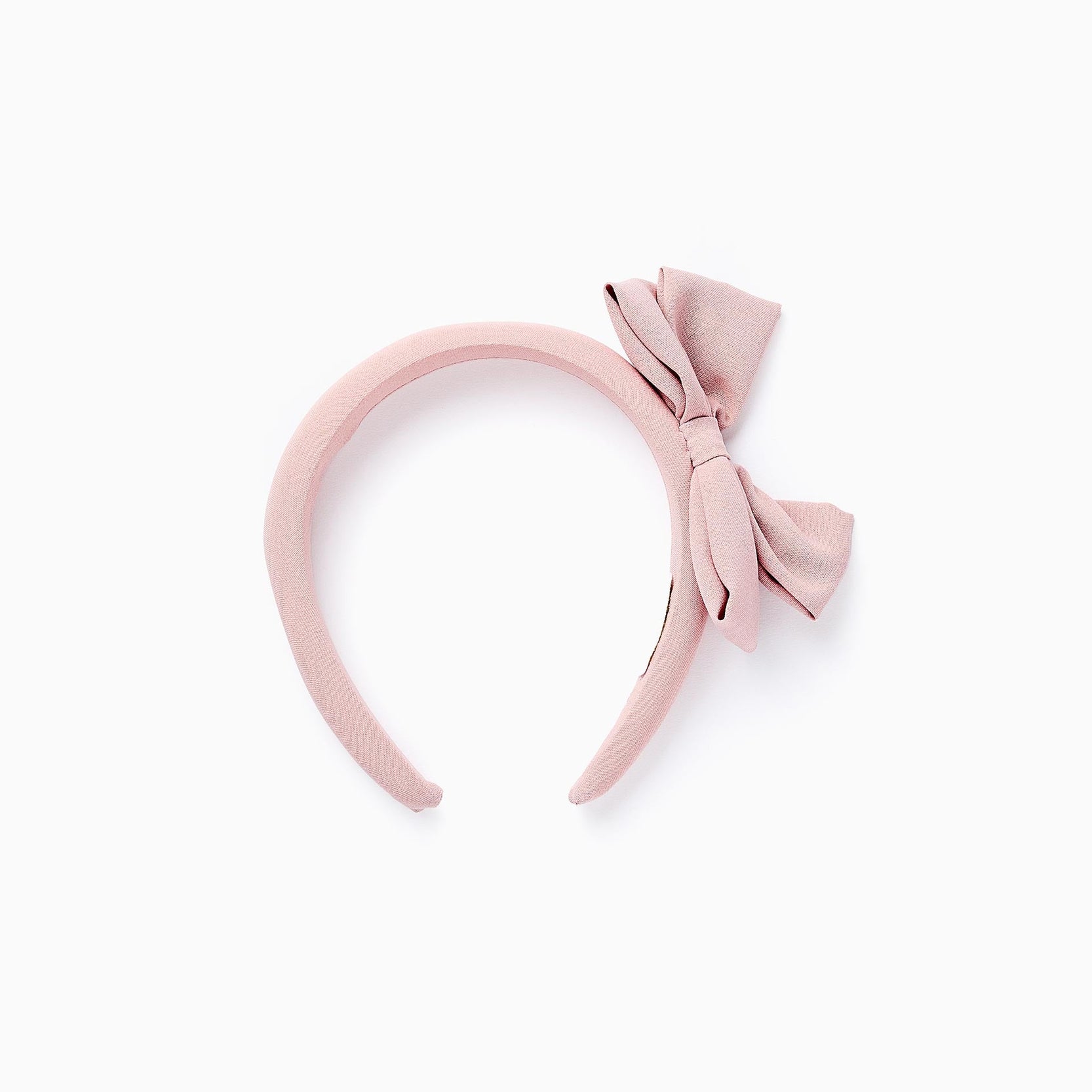 Padded Headband with Bow for Baby and Girls, Pink