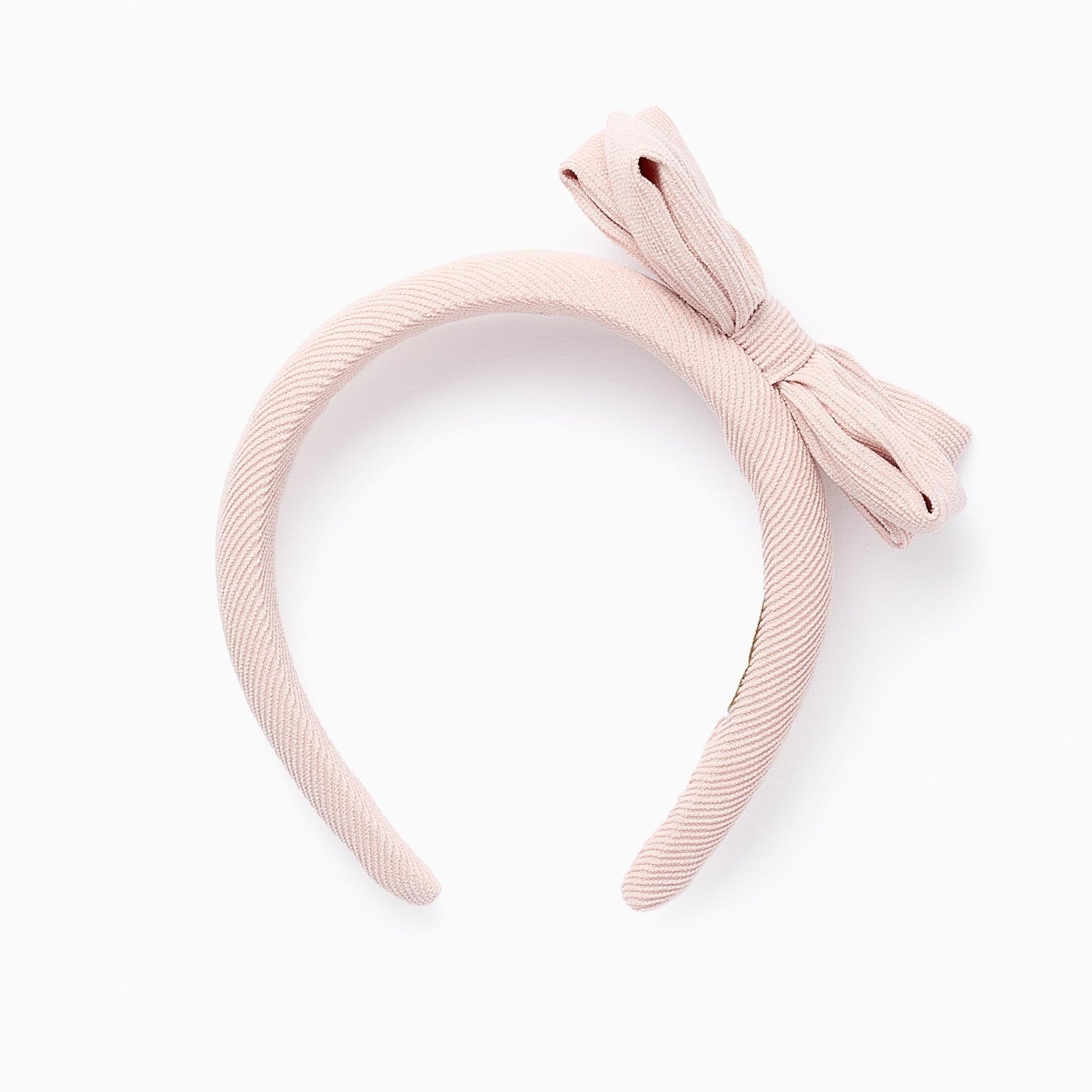 Padded Headband with Bow for Baby and Girls, Pink