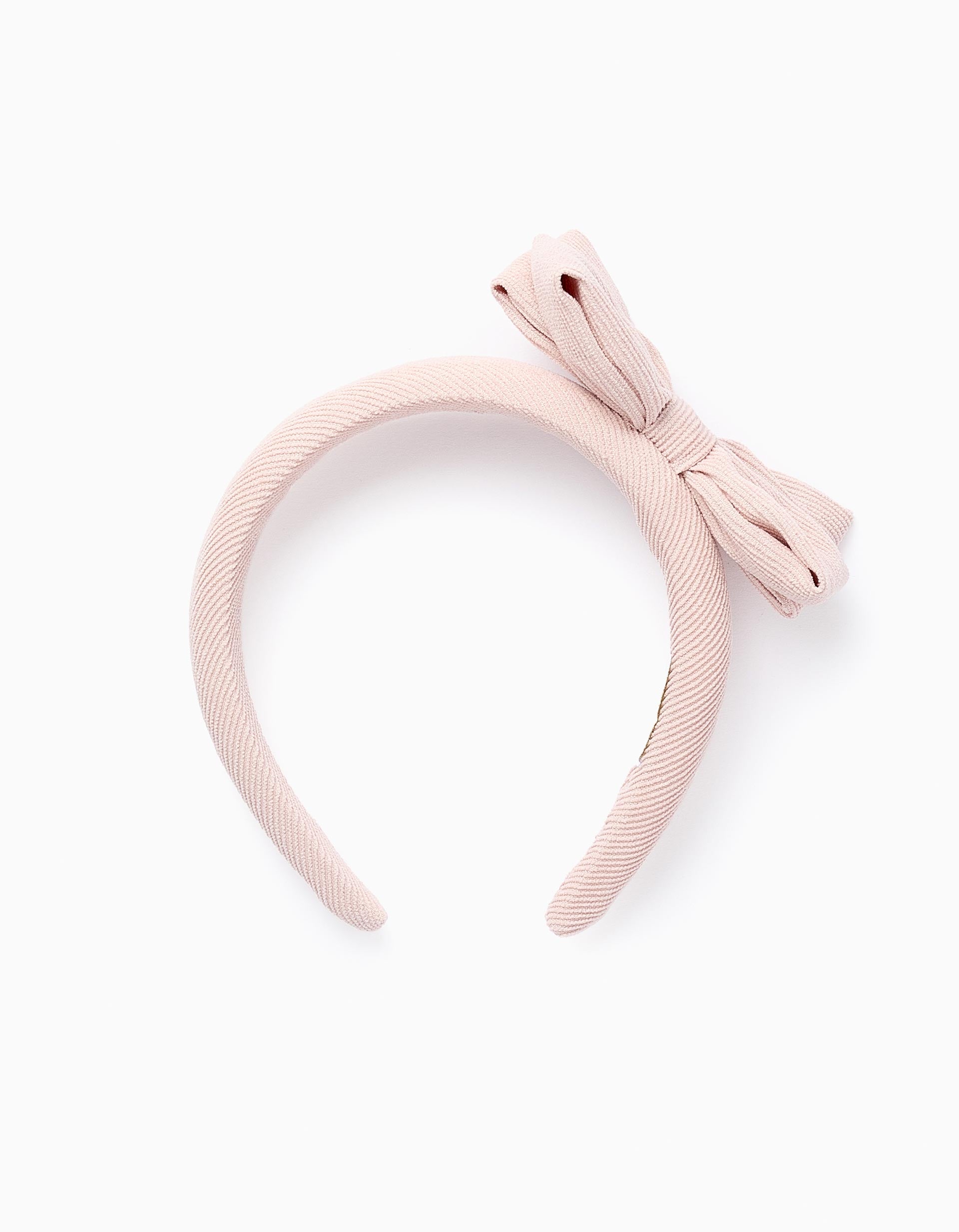Padded Headband with Bow for Baby and Girls, Pink