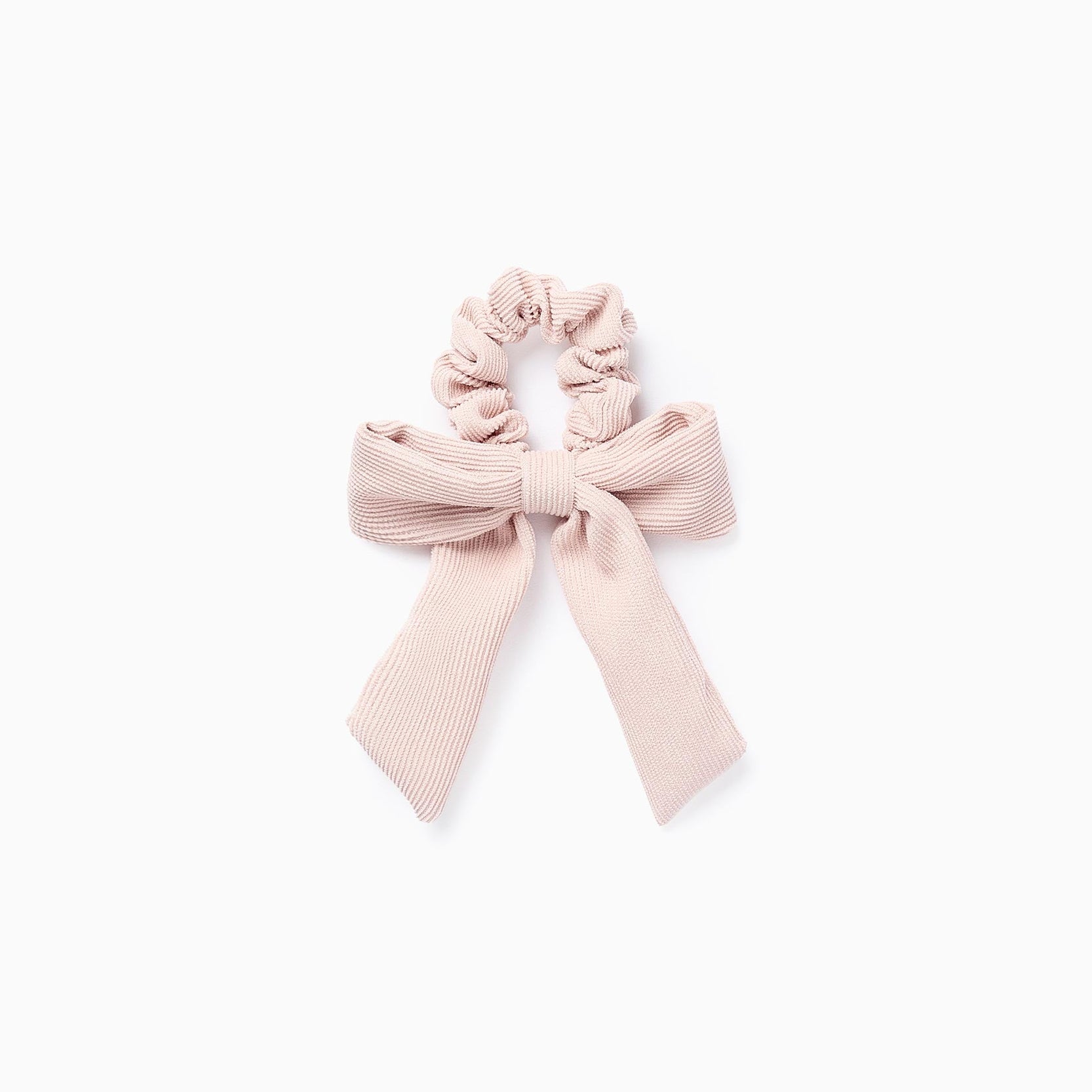 Scrunchie with Bow for Baby and Girls, Pink