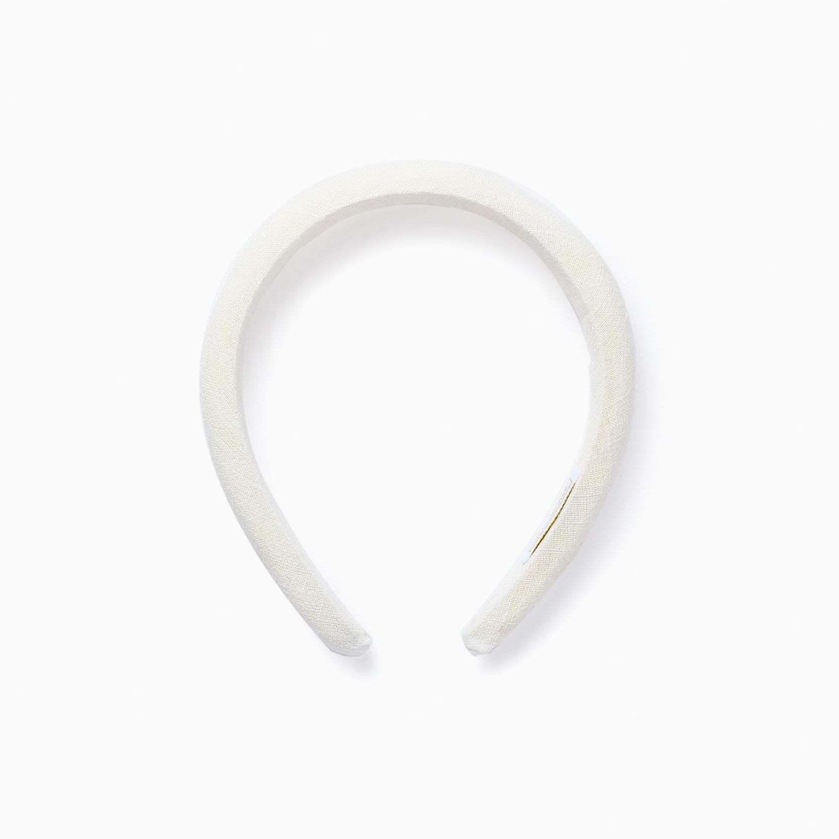 Padded Headband for Baby and Girls, White