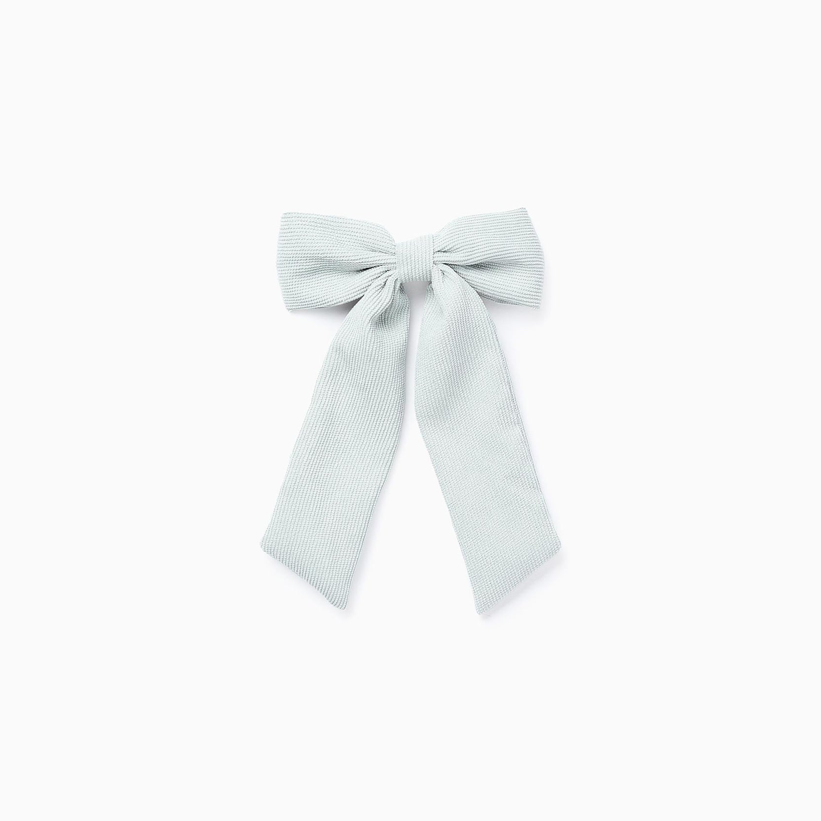Hair Slide with Bow for Baby Girls, Aqua Green